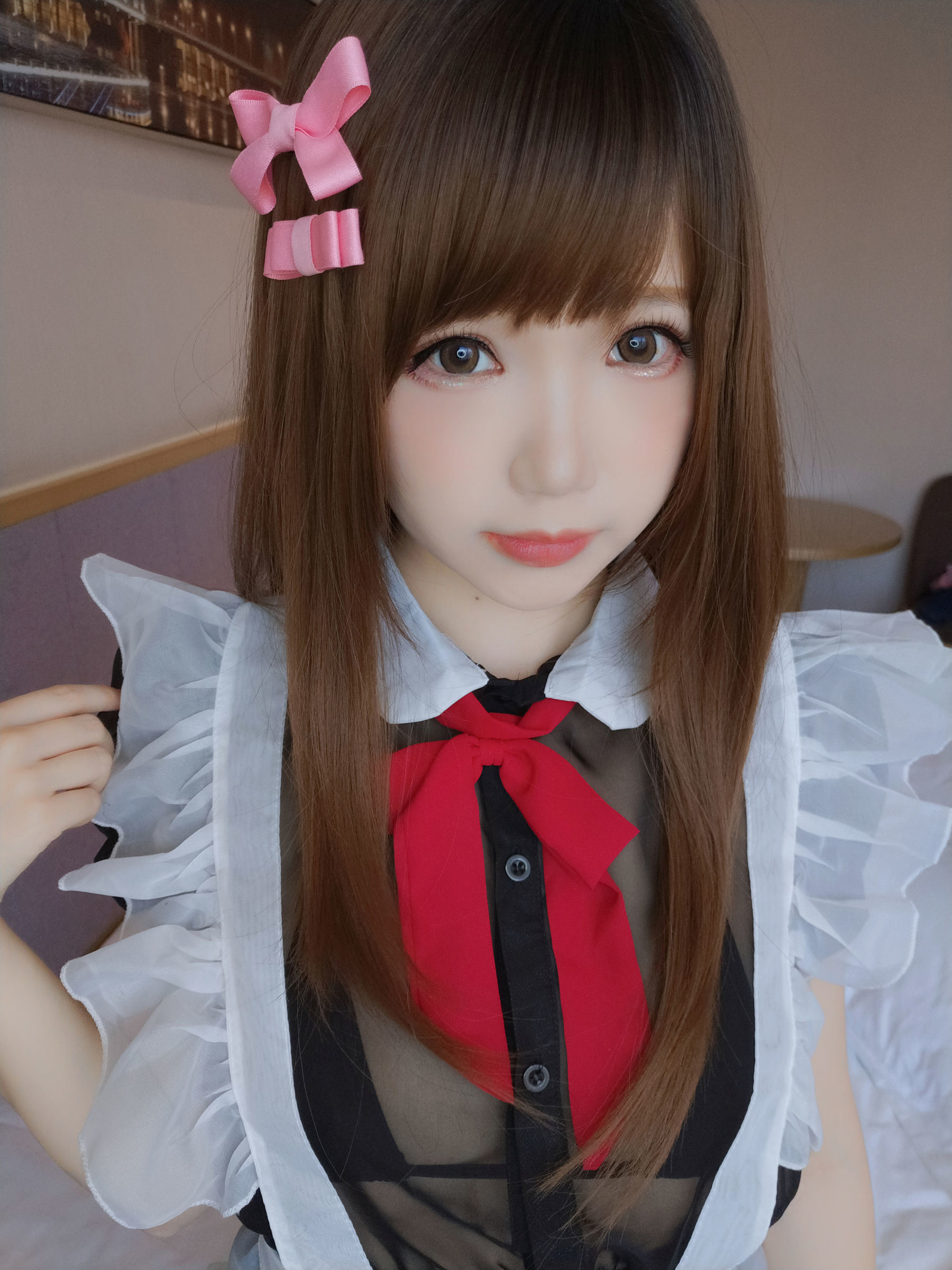 Ảnh cosplay net red] Blogger anime Tuyết Thanh Astra - Nữ hầu phòng tắm