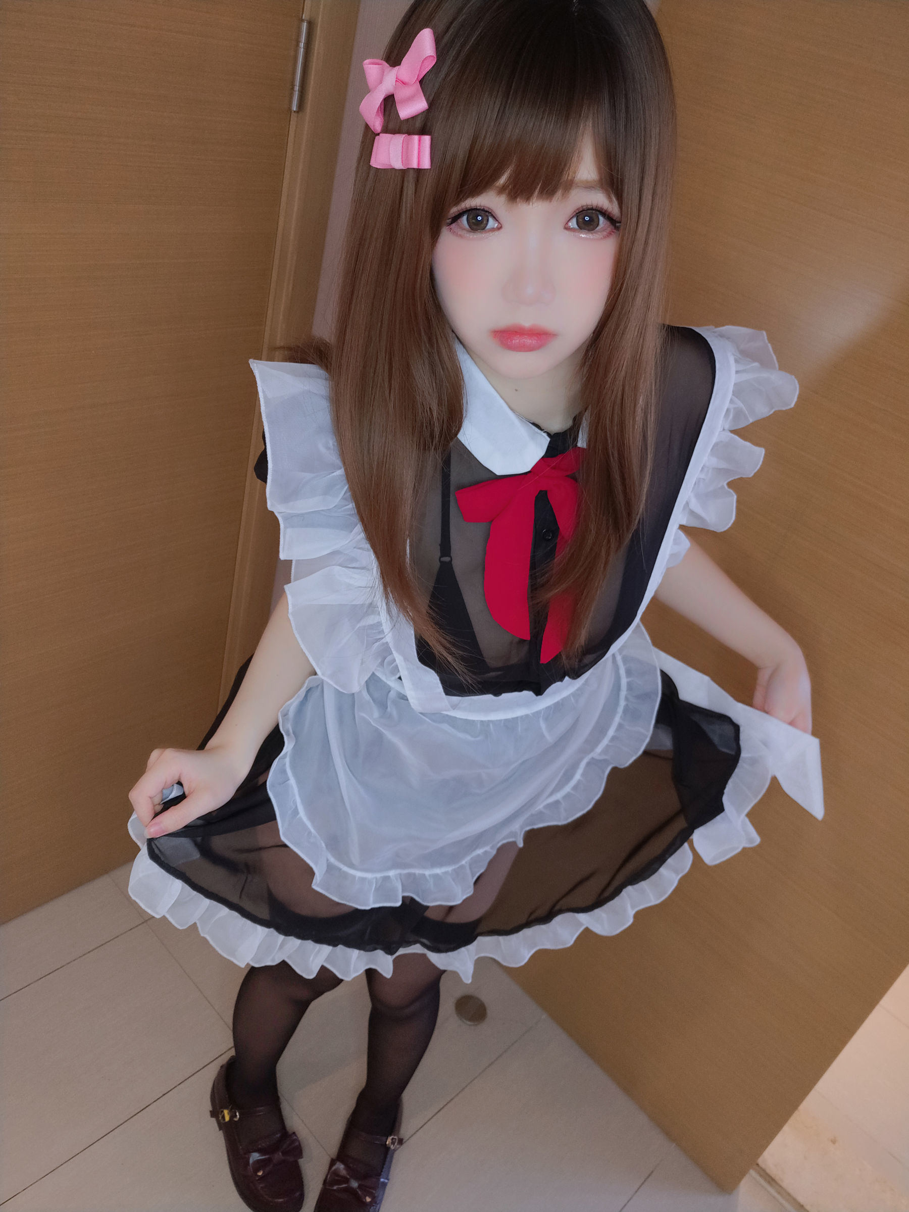 Internet Celebrity Cosplayer Photobook] Anime Blogger Xueqing Astra - Bathroom Maid