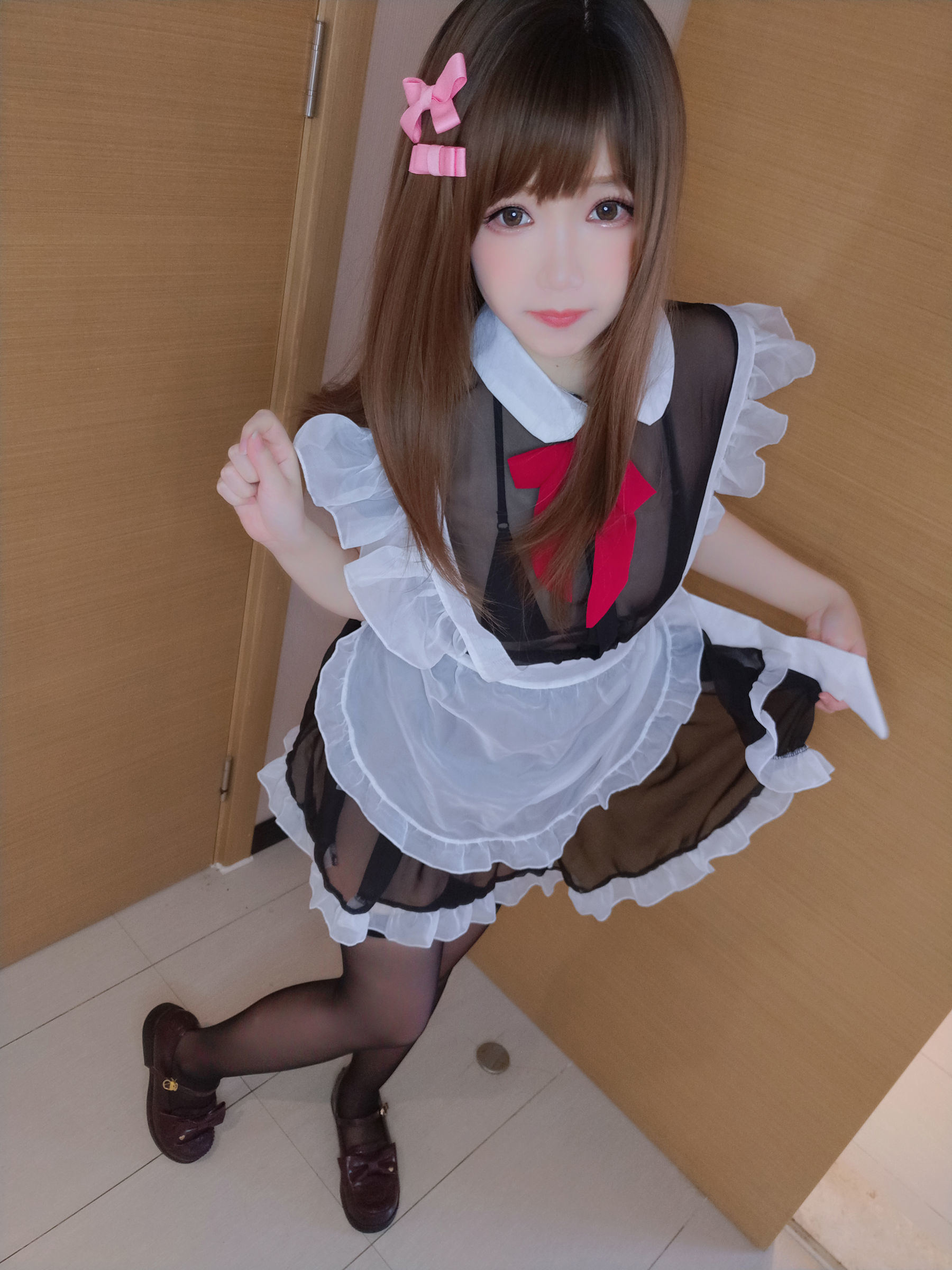 Internet Celebrity Cosplayer Photobook] Anime Blogger Xueqing Astra - Bathroom Maid