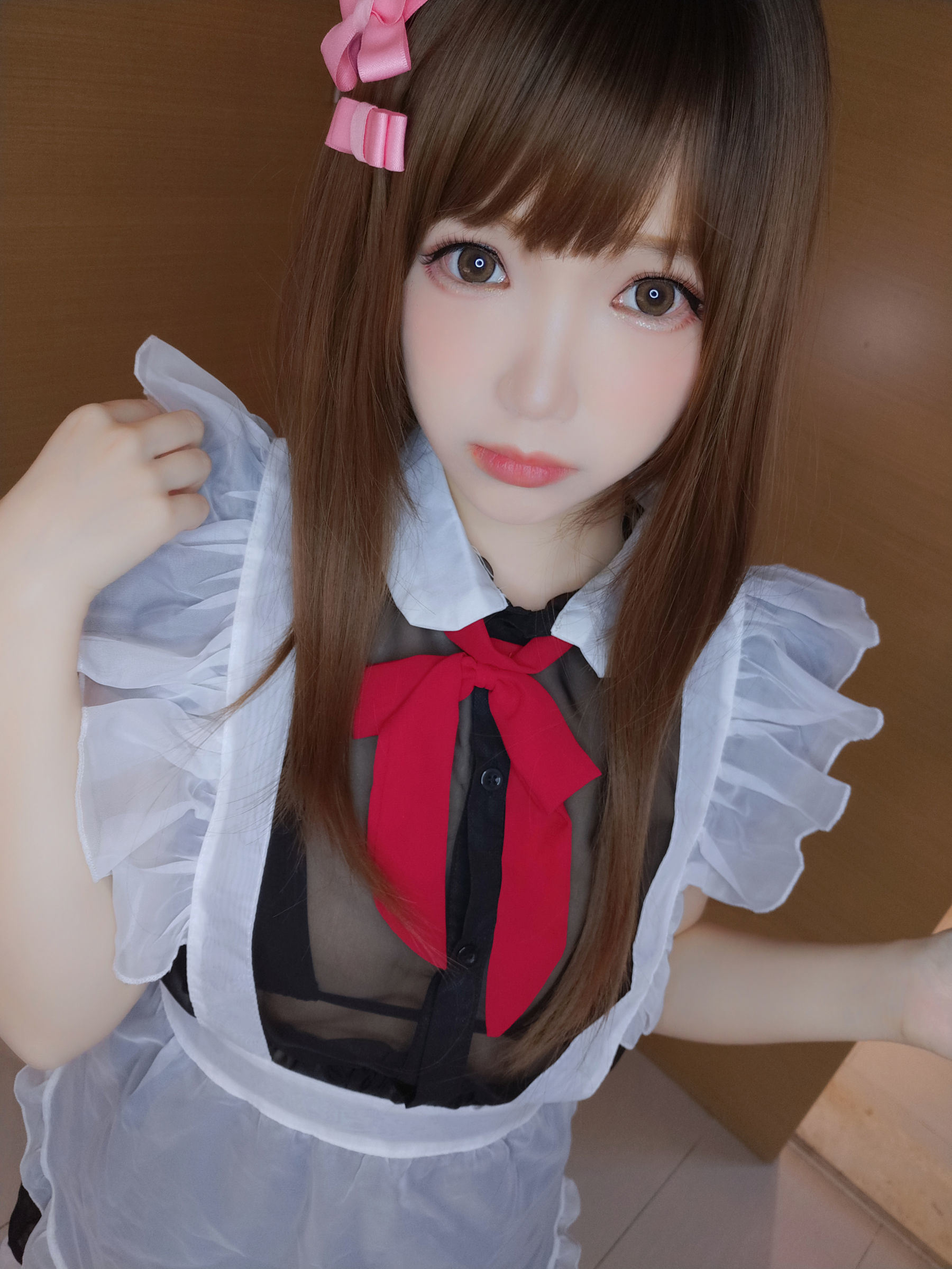 Internet Celebrity Cosplayer Photobook] Anime Blogger Xueqing Astra - Bathroom Maid