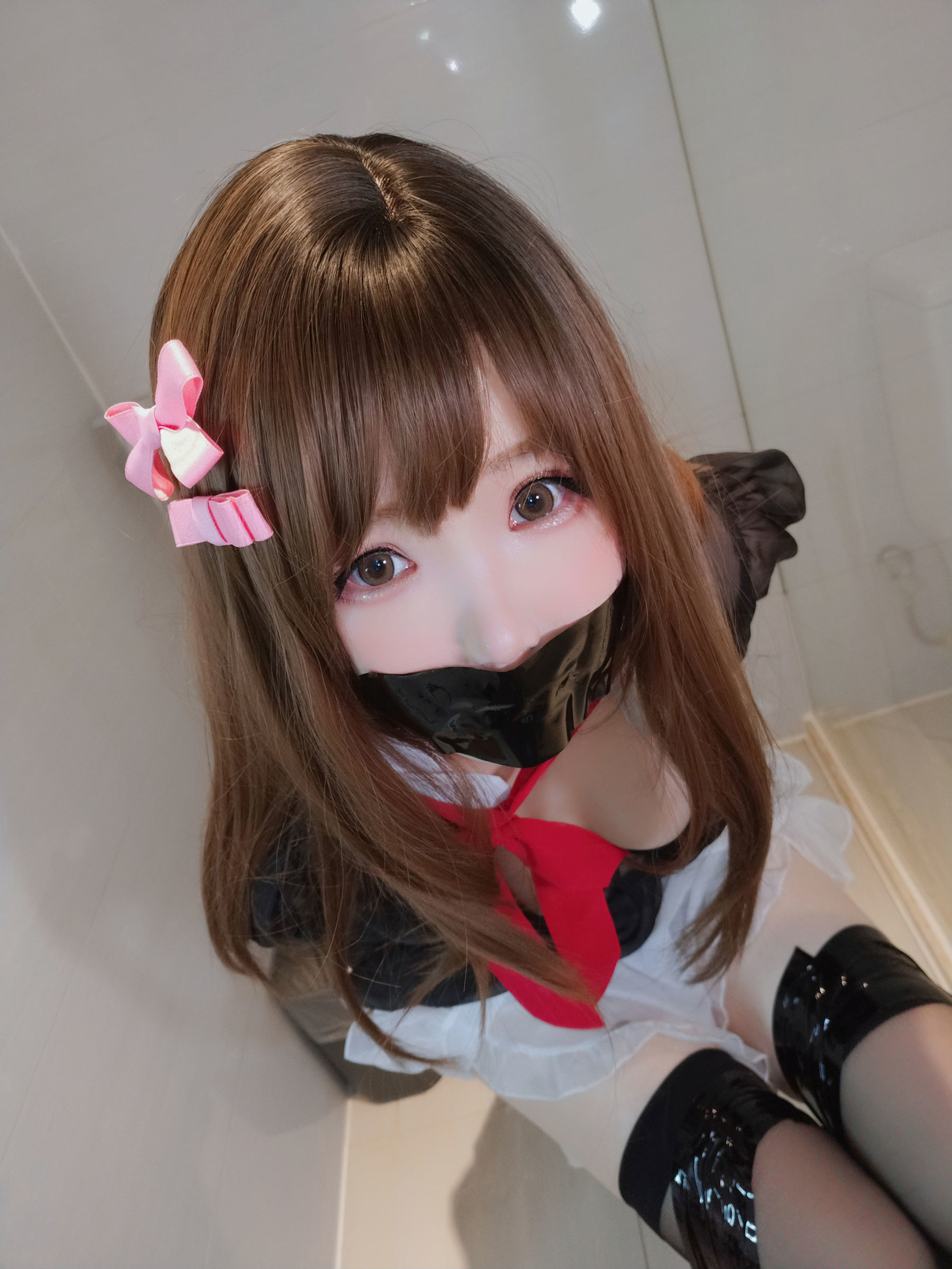 ネットレッド COSER 写真] アニメブロガー 雪晴アストラ - 浴室のメイド