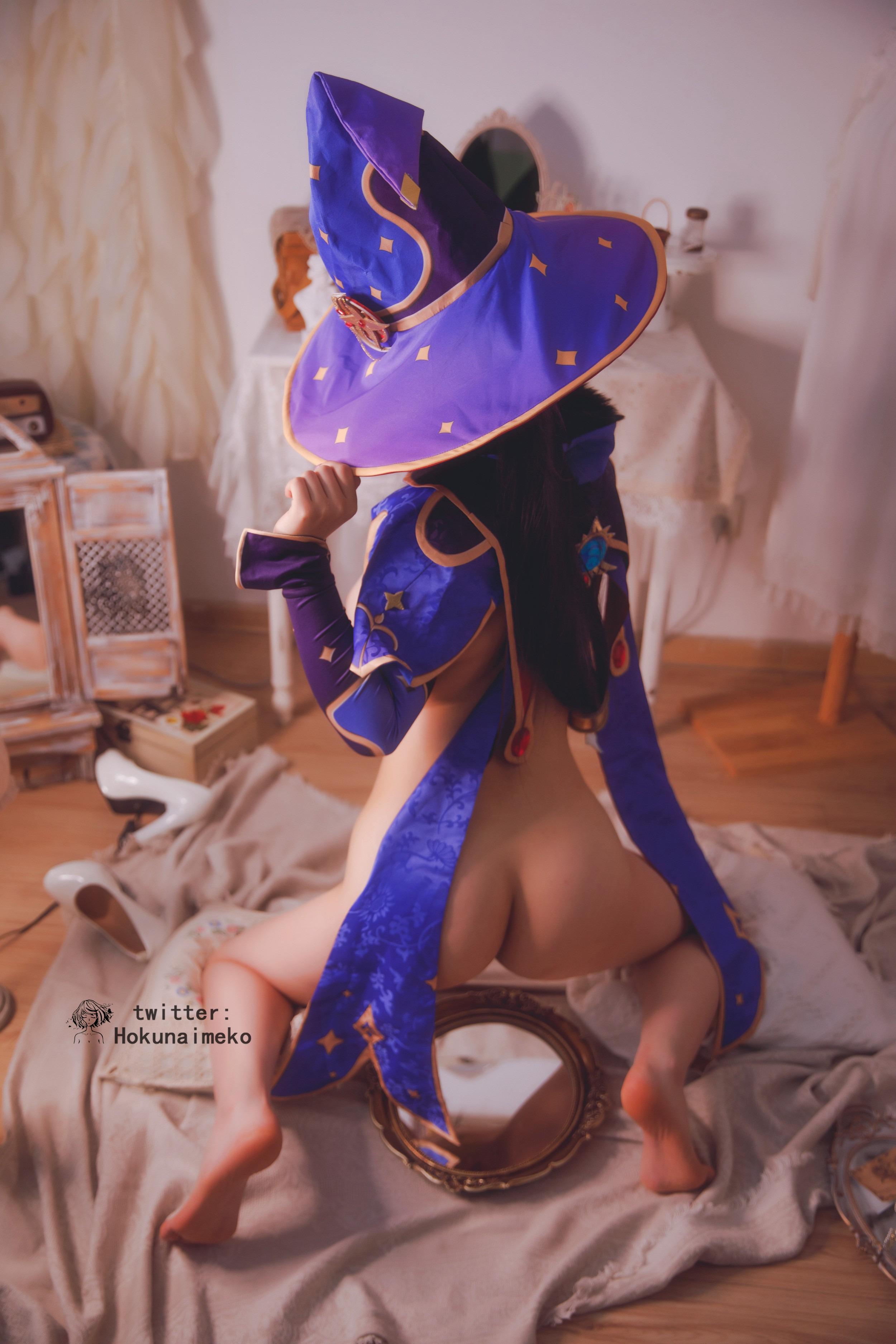 Hokunaimeko] 北乃芽子 – 原神 莫娜 47P