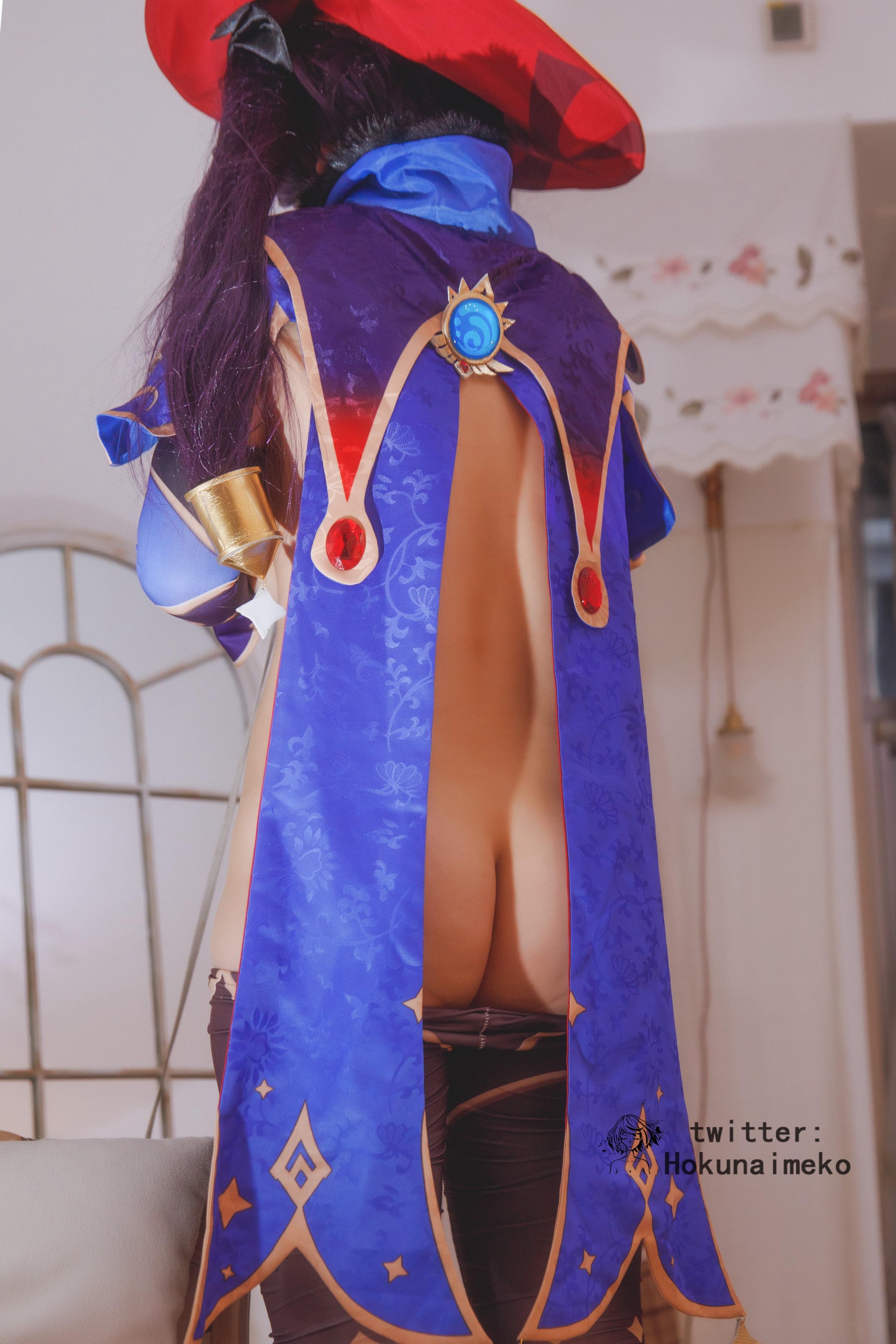 Hokunaimeko] 北乃芽子 – 原神 莫娜 47P