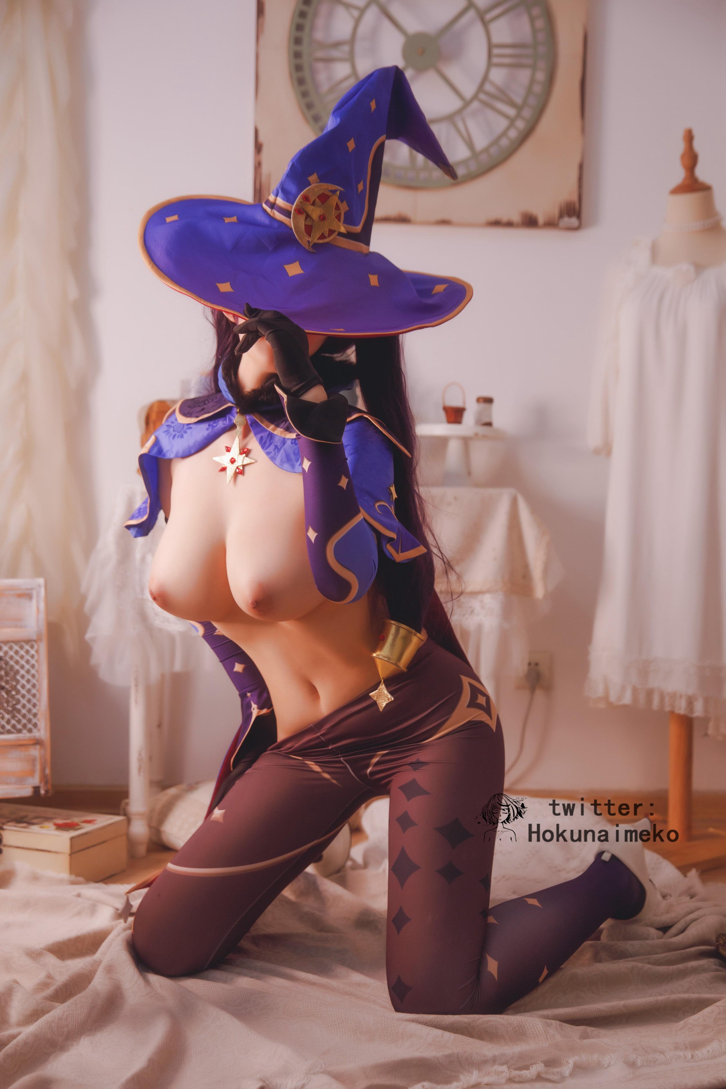 Hokunaimeko] 北乃芽子 – 原神 莫娜 47P