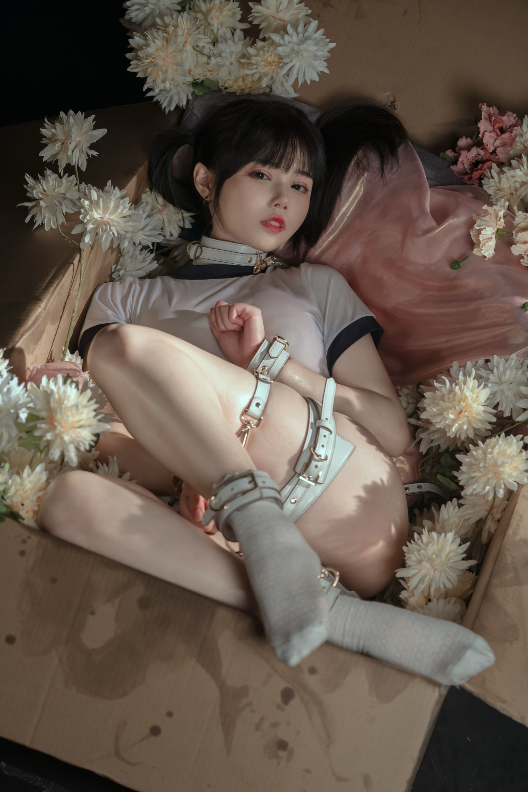 เน็ตไอดอลคอสเพลย์เยอร์写真] จีเยวี่ยเมียวจื่อ - ชุดกีฬายิมนาสติก