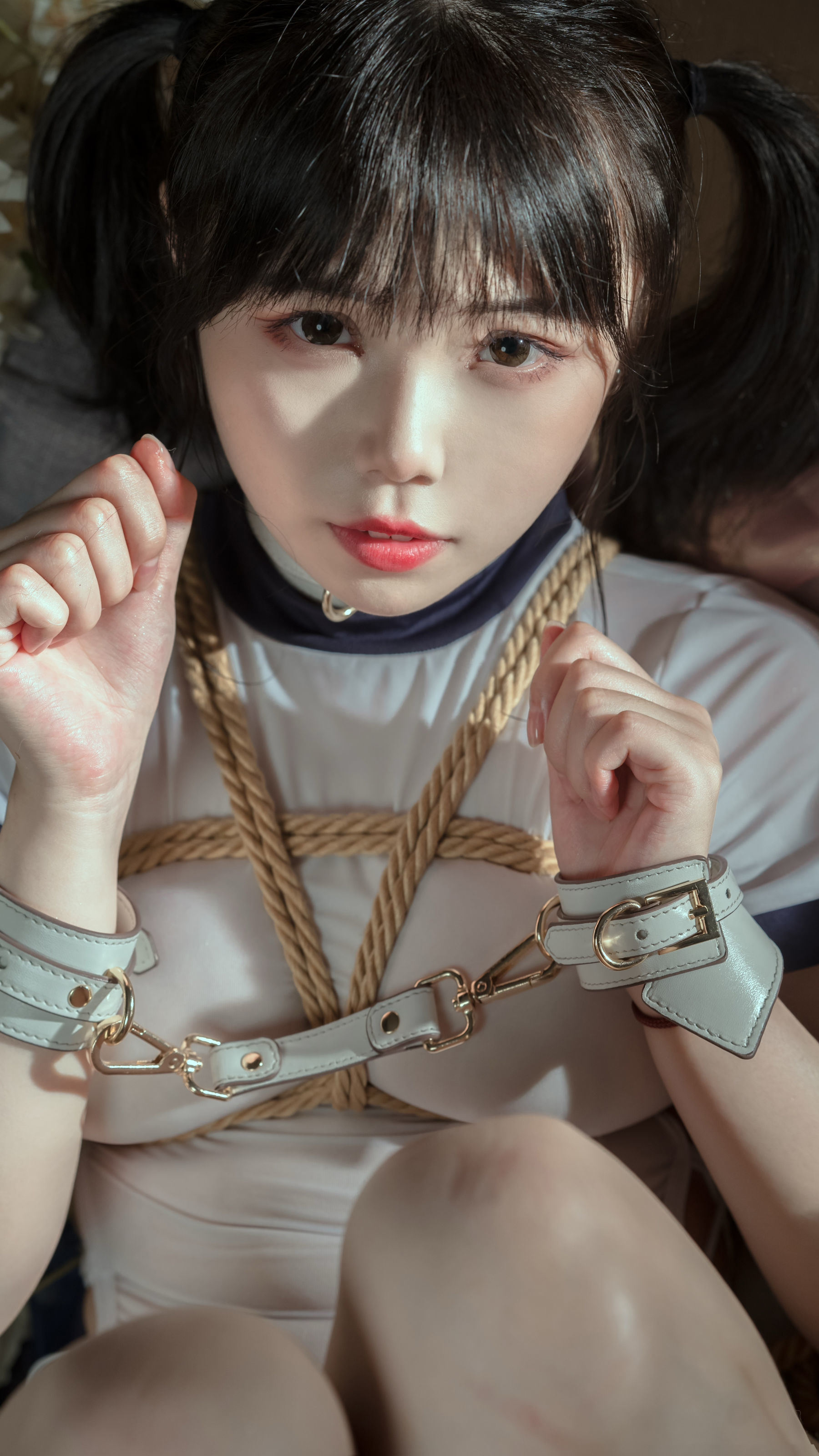 เน็ตไอดอลคอสเพลย์เยอร์写真] จีเยวี่ยเมียวจื่อ - ชุดกีฬายิมนาสติก