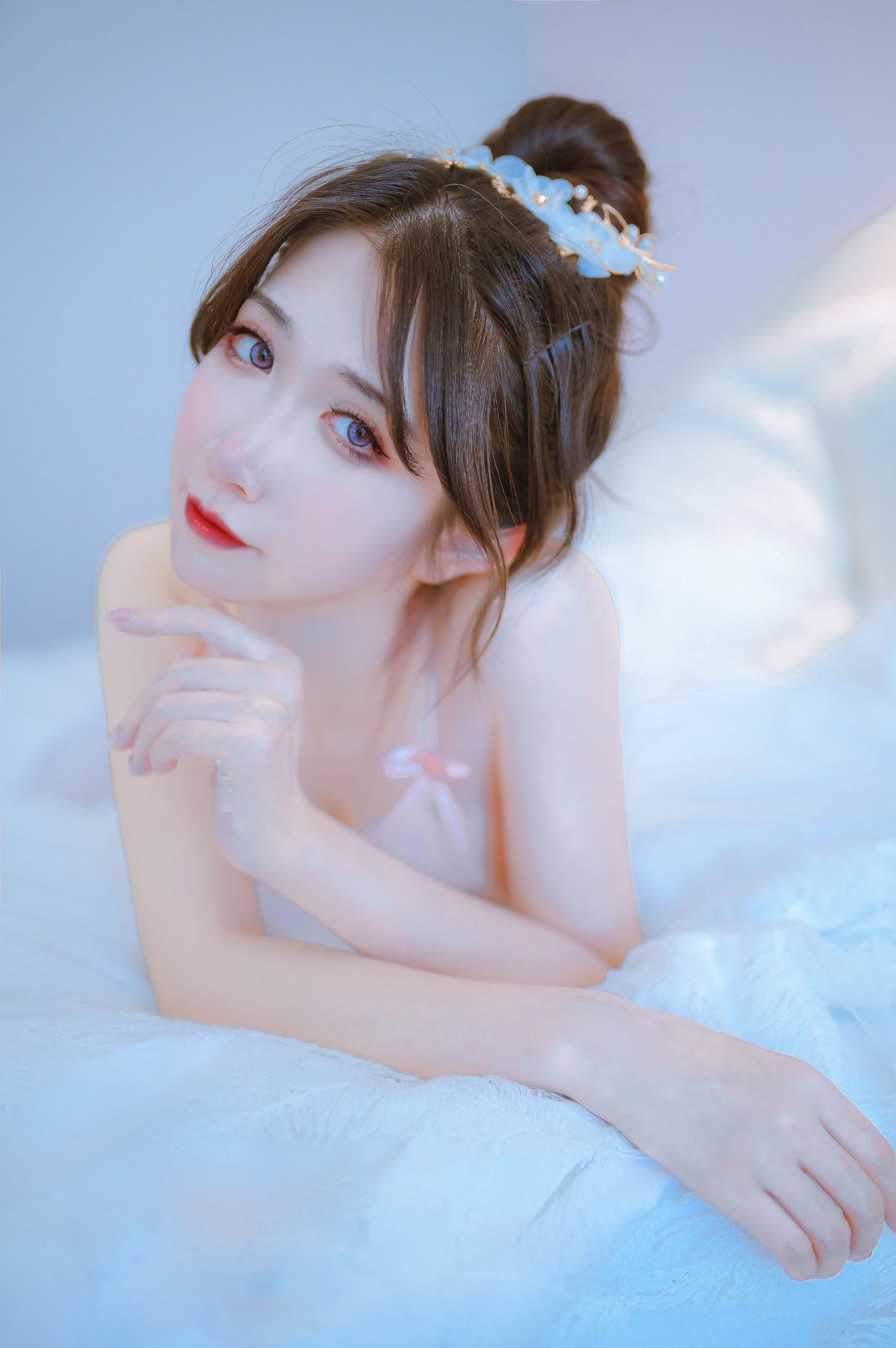 網紅COSER寫真] 動漫博主阮邑_Fairy - 大象 粉色