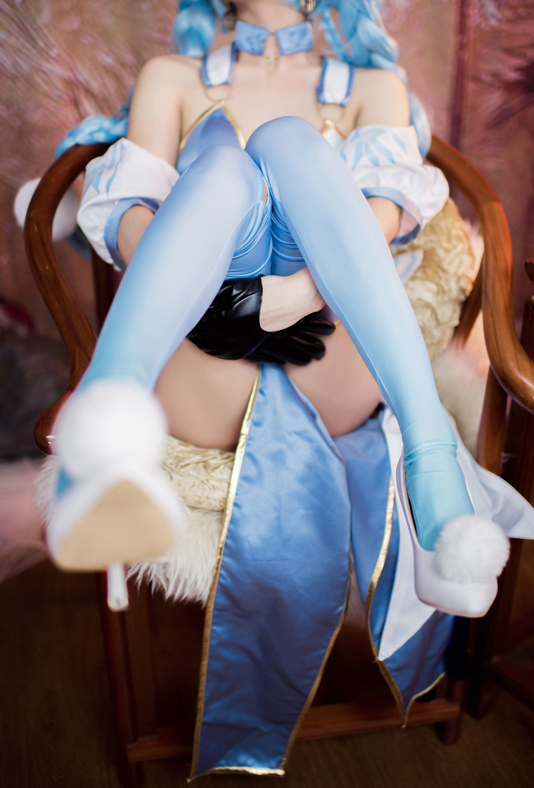 Internet Celebrity Coser Photobook] Anime Blogger A Bao is also a Bunny Girl - Girls' Frontline PA-15 Cui Que Mei