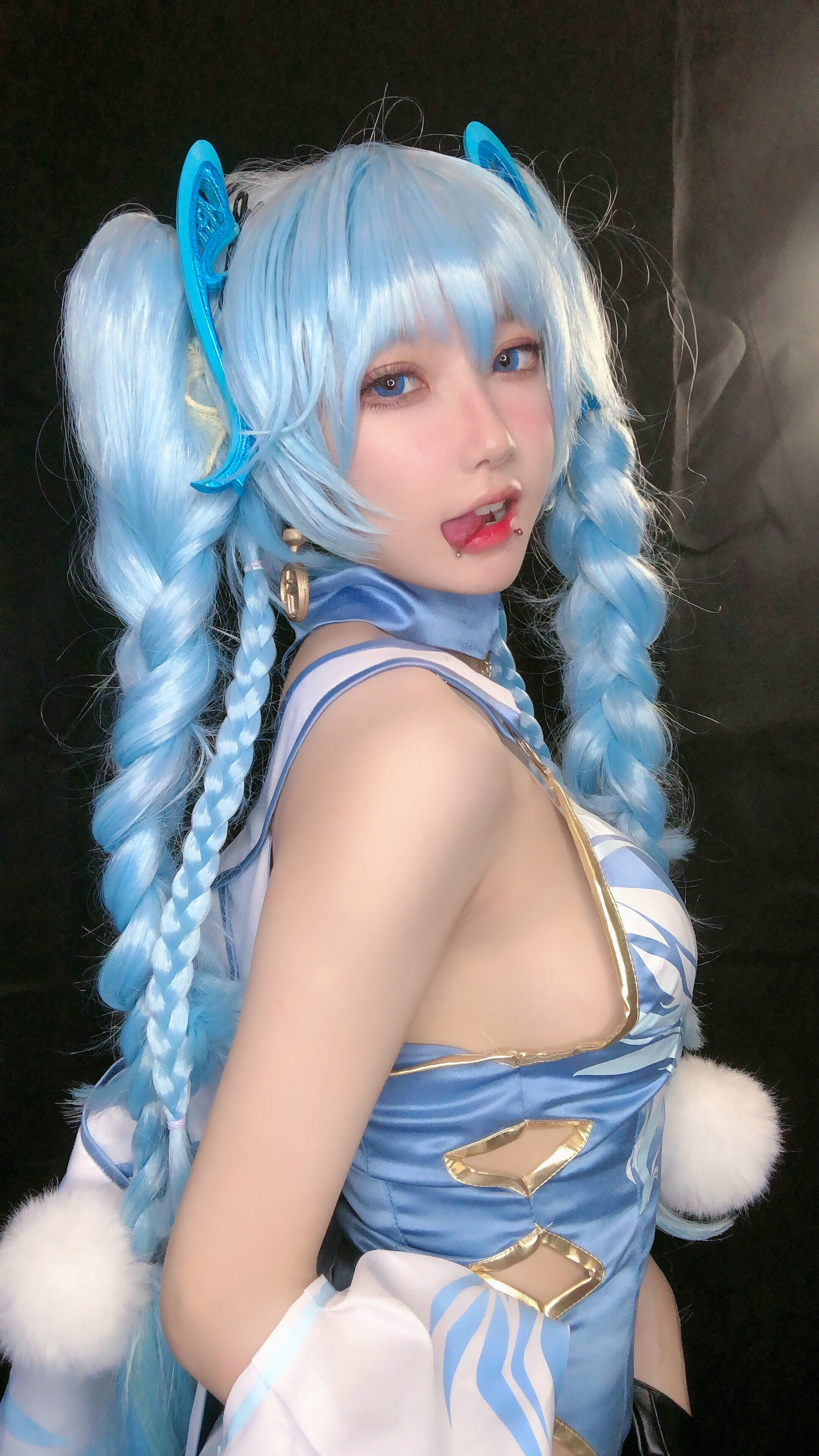Internet Celebrity Coser Photobook] Anime Blogger A Bao is also a Bunny Girl - Girls' Frontline PA-15 Cui Que Mei