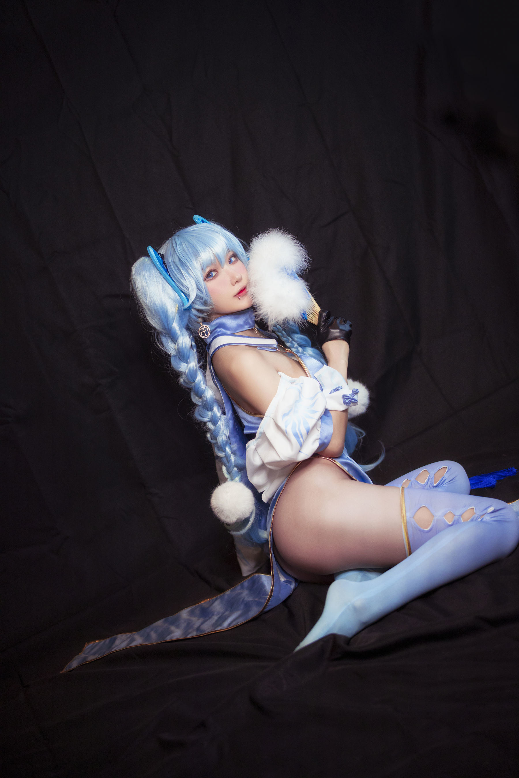 Internet Celebrity Coser Photobook] Anime Blogger A Bao is also a Bunny Girl - Girls' Frontline PA-15 Cui Que Mei
