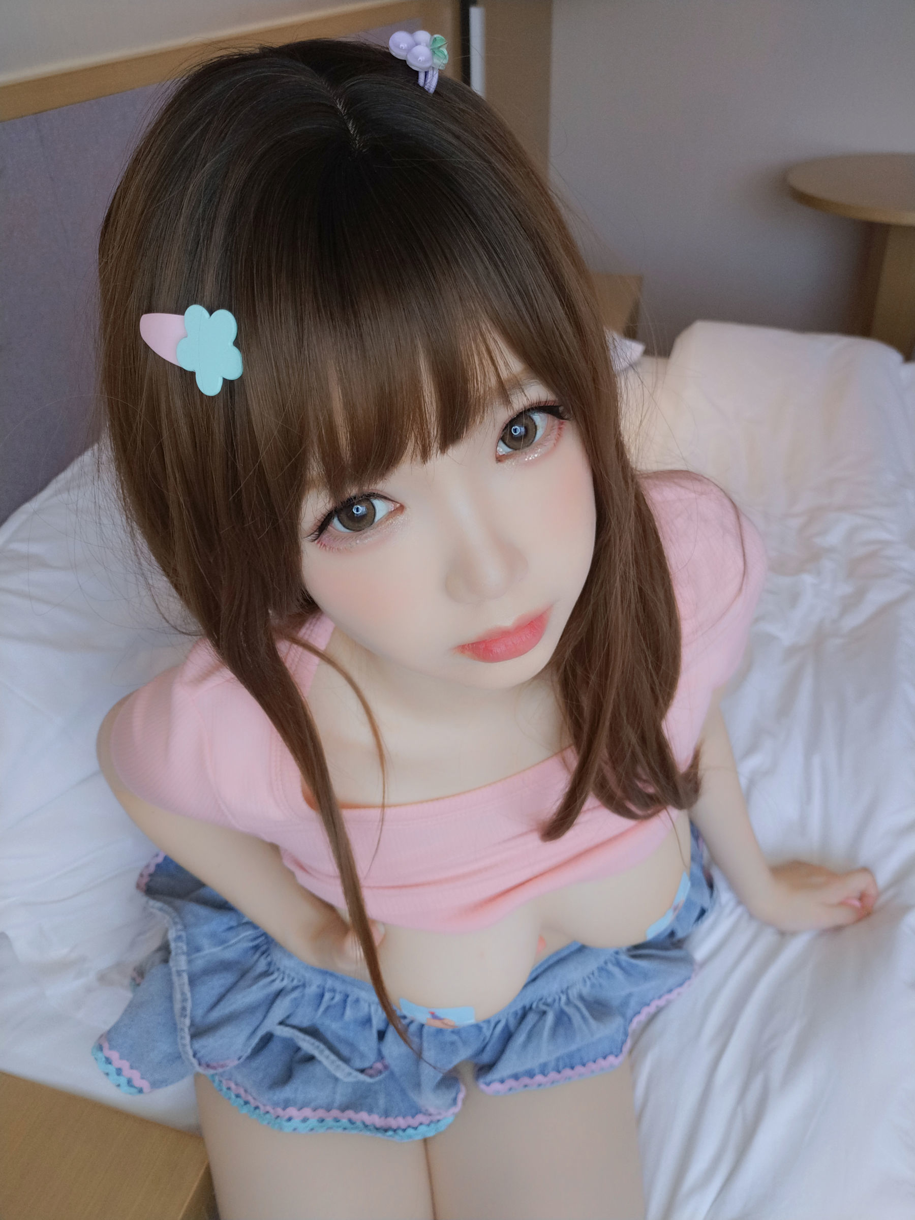 Sổ ảnh Coser nổi tiếng mạng] Blogger anime Tuyết Thanh Astra - Em gái váy ngắn