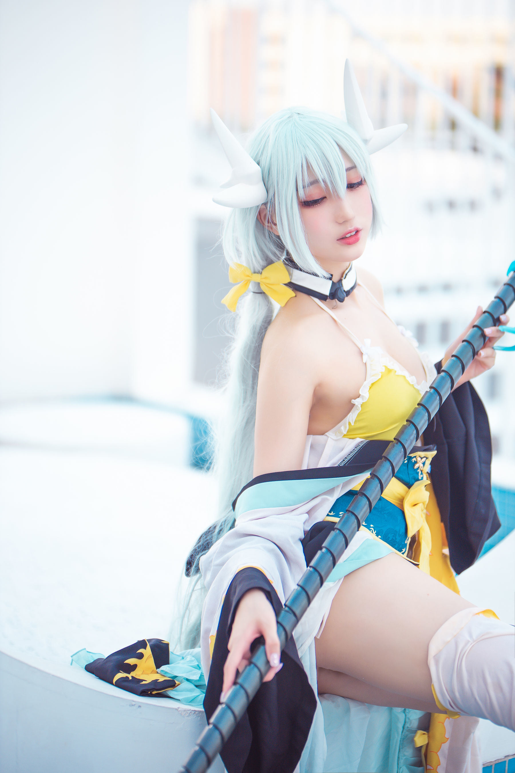 Internet Celebrity Cosplayer Photobook] Zhou Ji is a Cute Bunny - Qing Ji