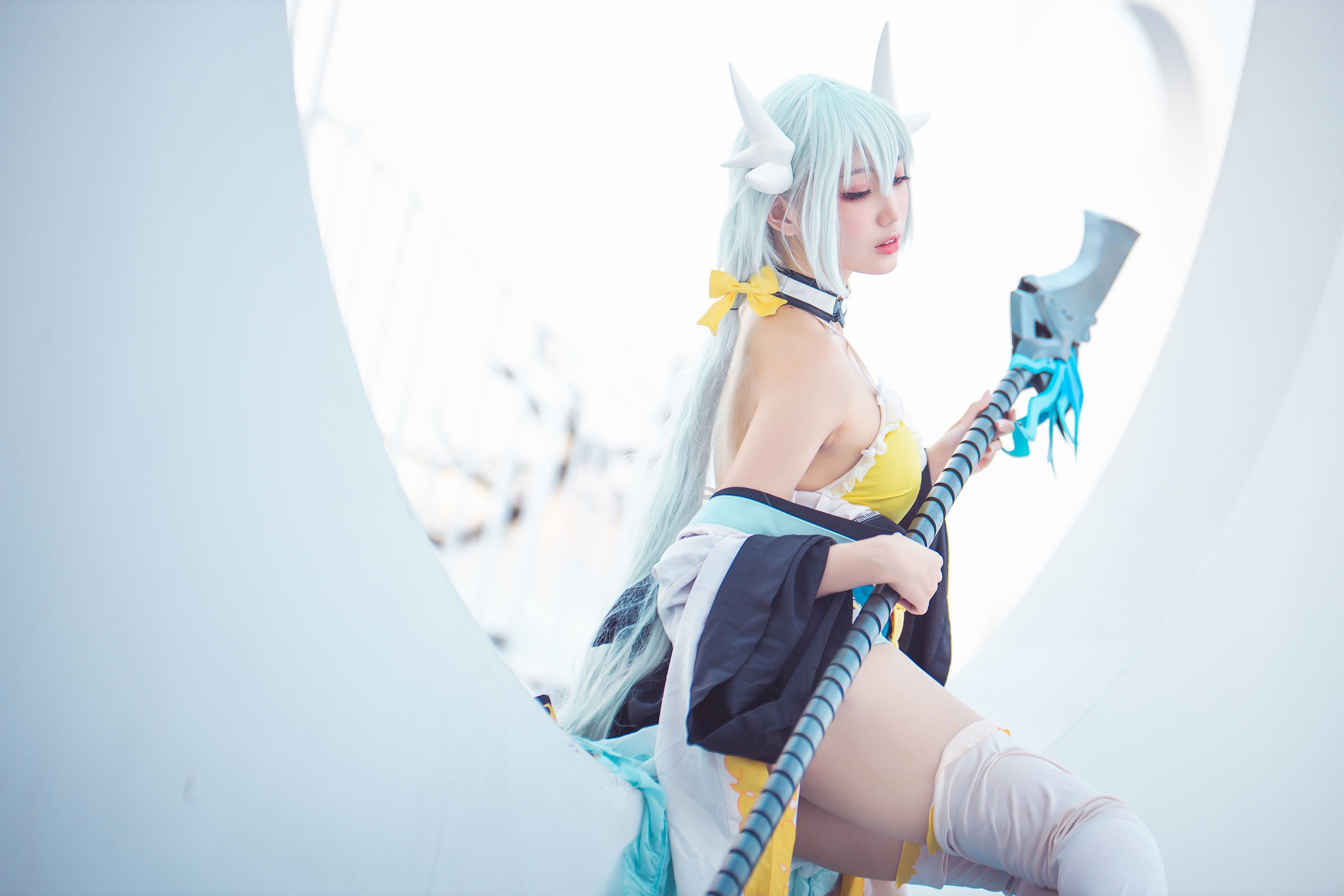 Internet Celebrity Cosplayer Photobook] Zhou Ji is a Cute Bunny - Qing Ji