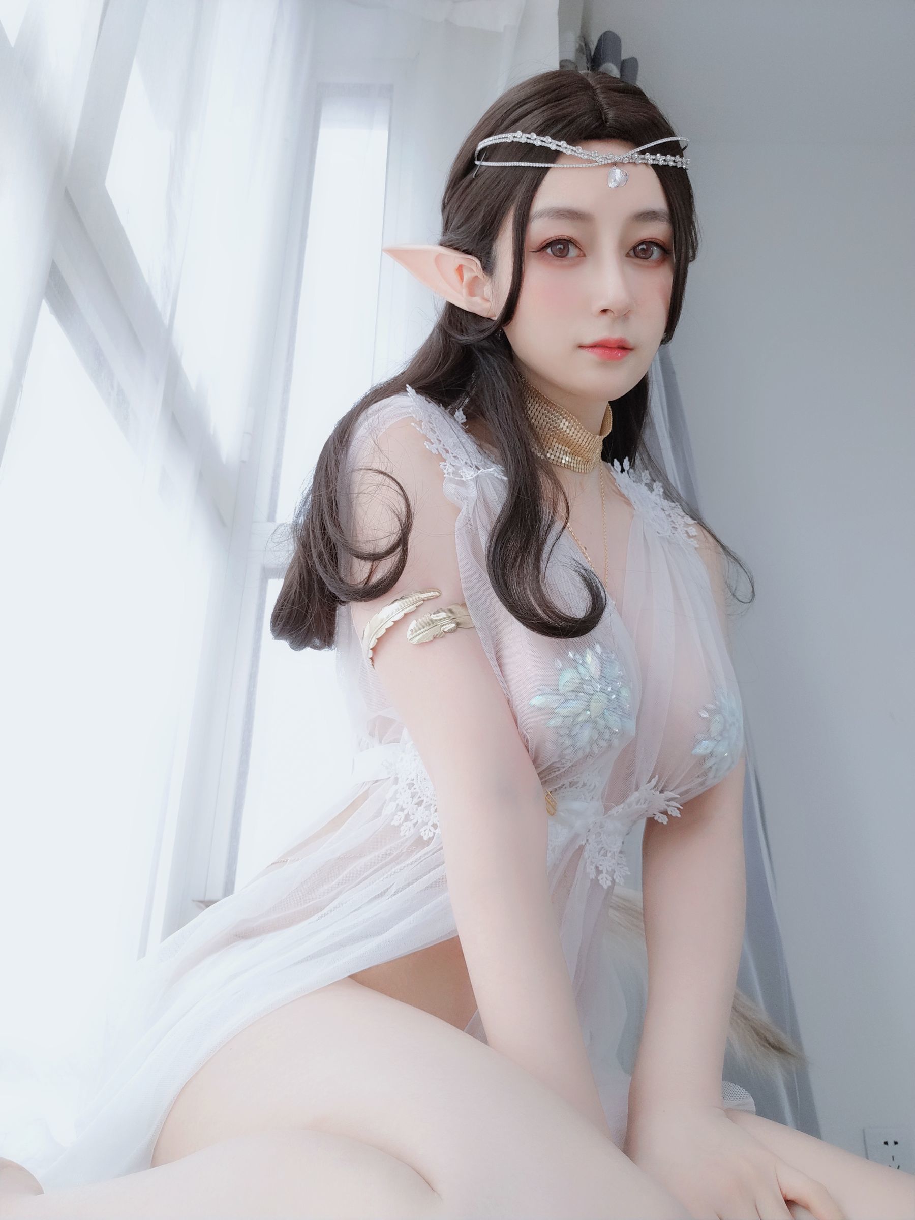 Ảnh Coser Ngôi sao mạng] Coser Cô Bé Bạc - Đồ lót Tiên nữ Gemstone