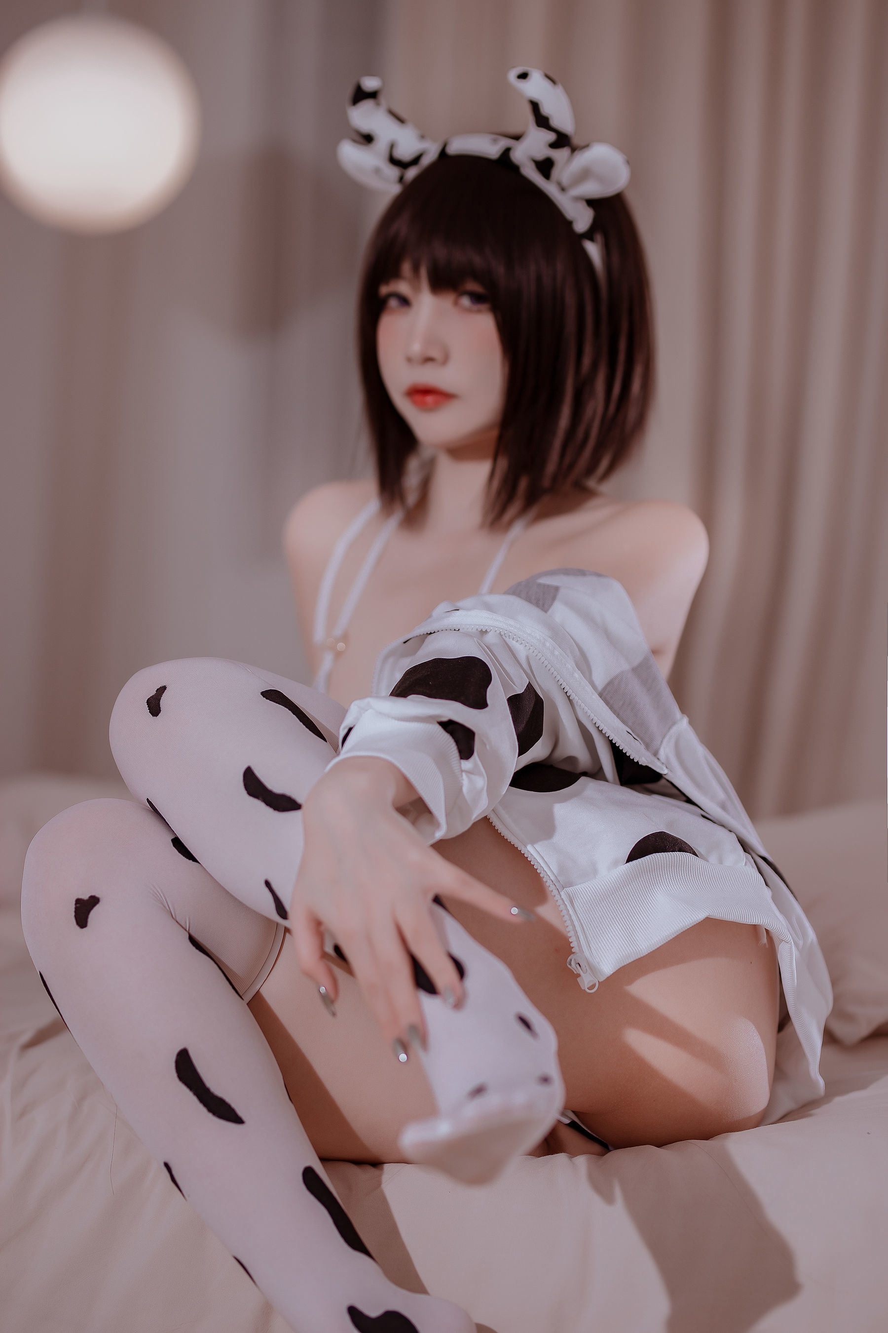 網紅COSER寫真] 人氣Coser二佐Nisa - 奶牛妹妹