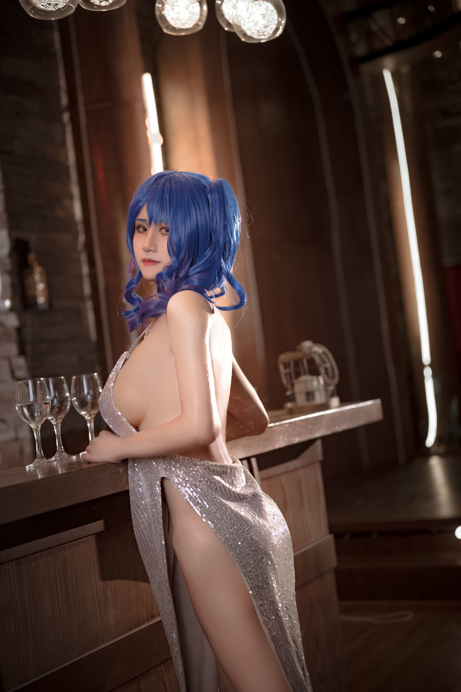 Internet Celebrity Coser Photobook] Anime Blogger Sakuramitsu Sanji - Saint Louis Formal Dress