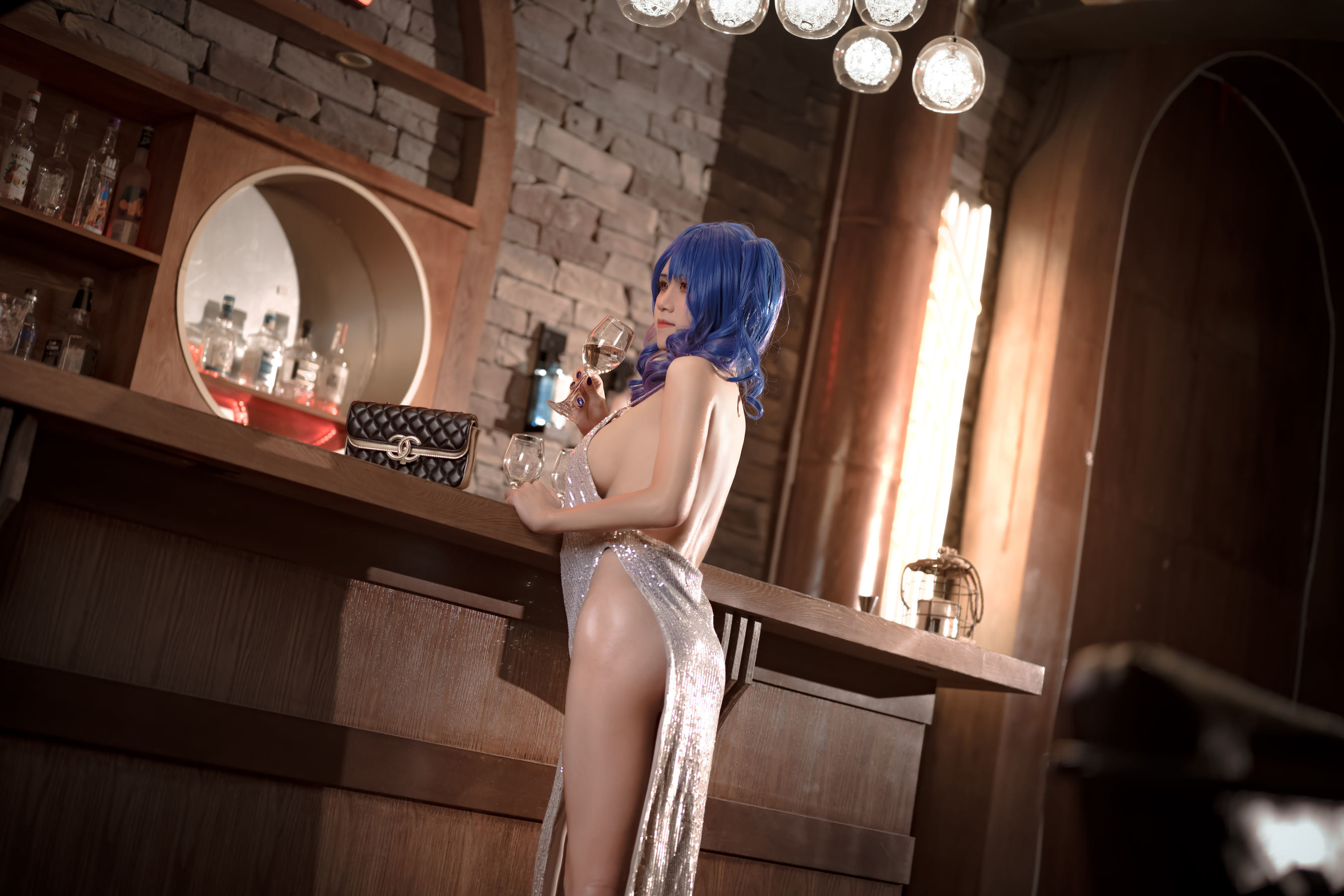 Internet Celebrity Coser Photobook] Anime Blogger Sakuramitsu Sanji - Saint Louis Formal Dress