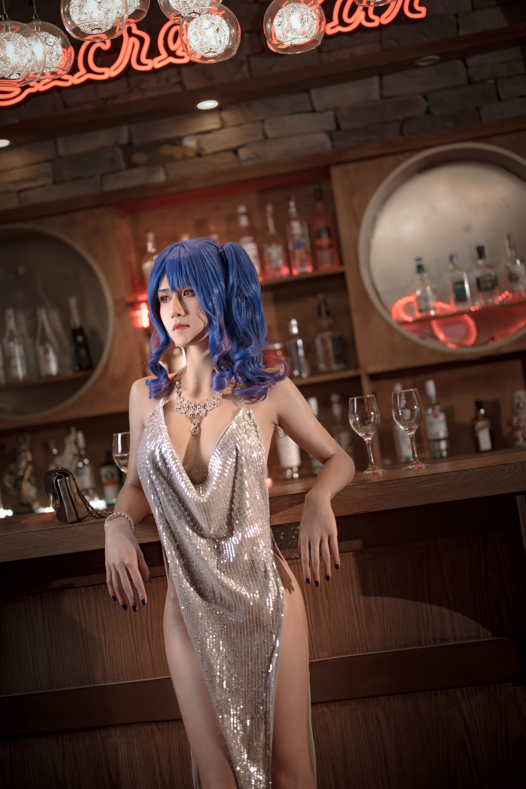 Internet Celebrity Coser Photobook] Anime Blogger Sakuramitsu Sanji - Saint Louis Formal Dress