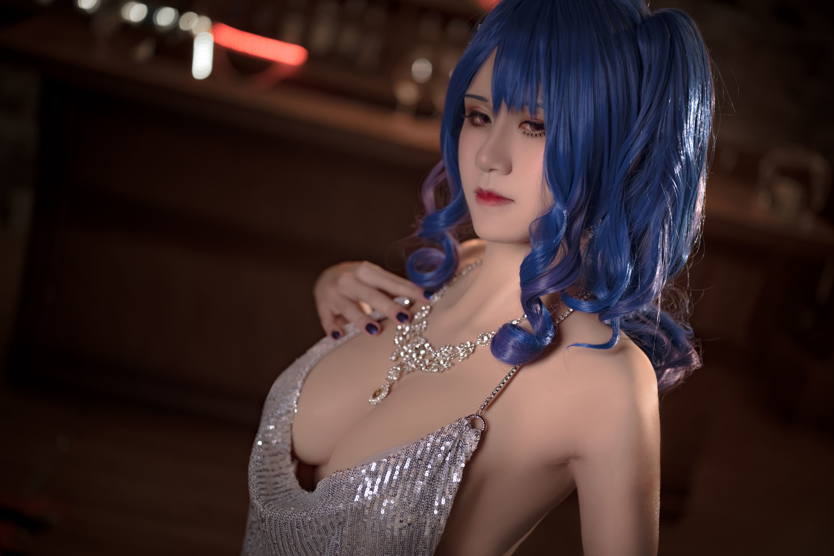 Internet Celebrity Coser Photobook] Anime Blogger Sakuramitsu Sanji - Saint Louis Formal Dress