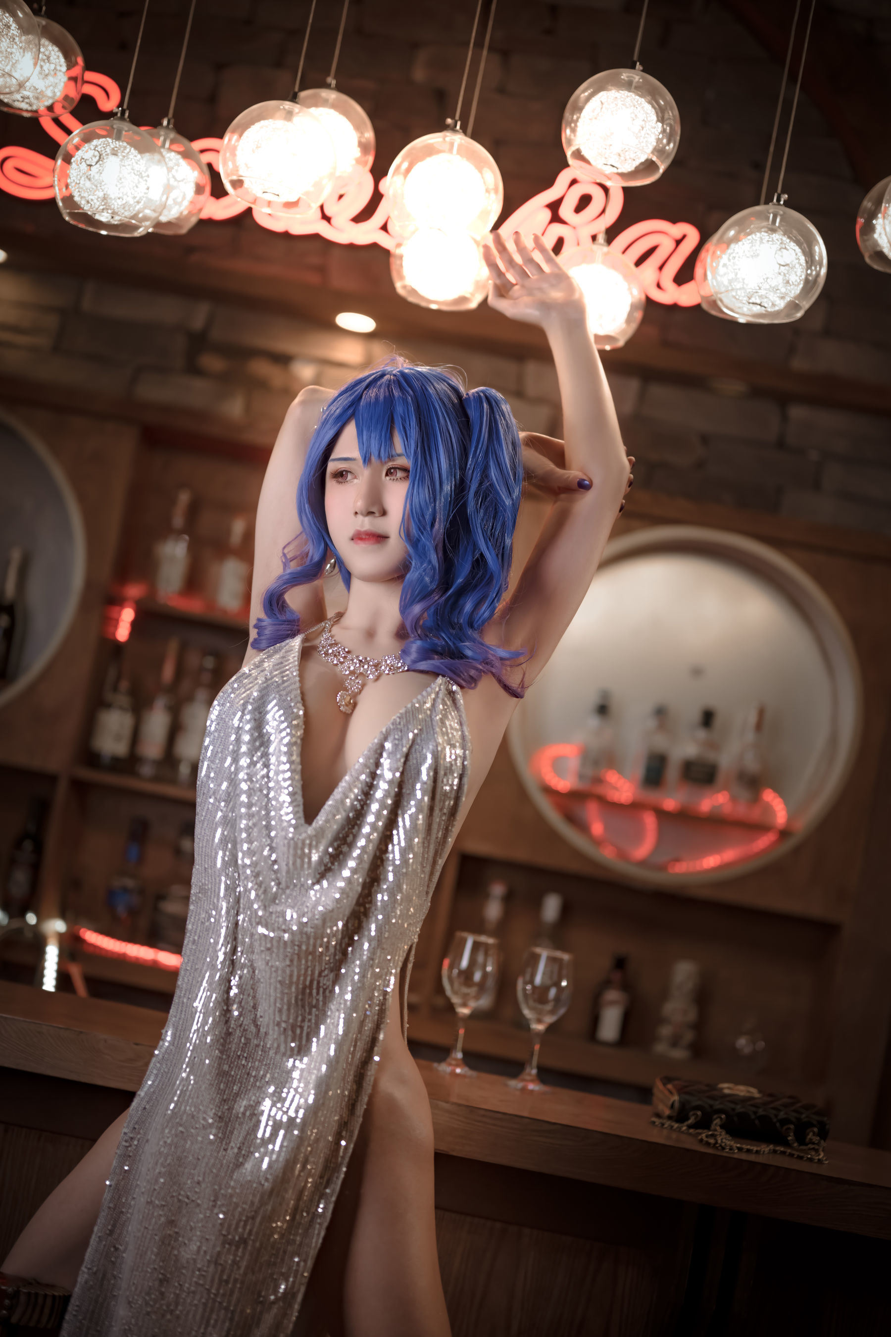 Internet Celebrity Coser Photobook] Anime Blogger Sakuramitsu Sanji - Saint Louis Formal Dress