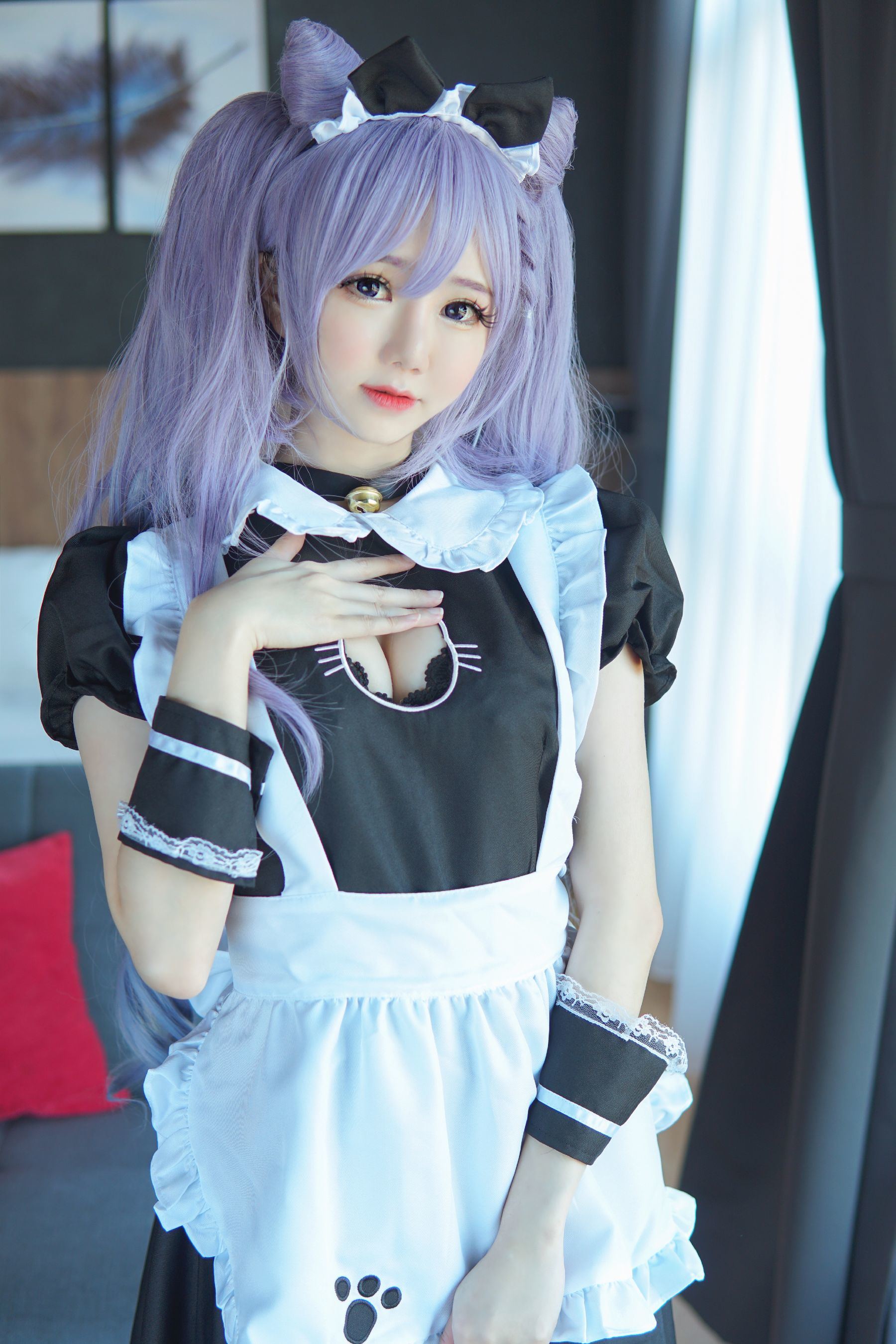 Tập ảnh Cosplay của Ngôi sao mạng] Sally Dorasnow - Keqing Maid