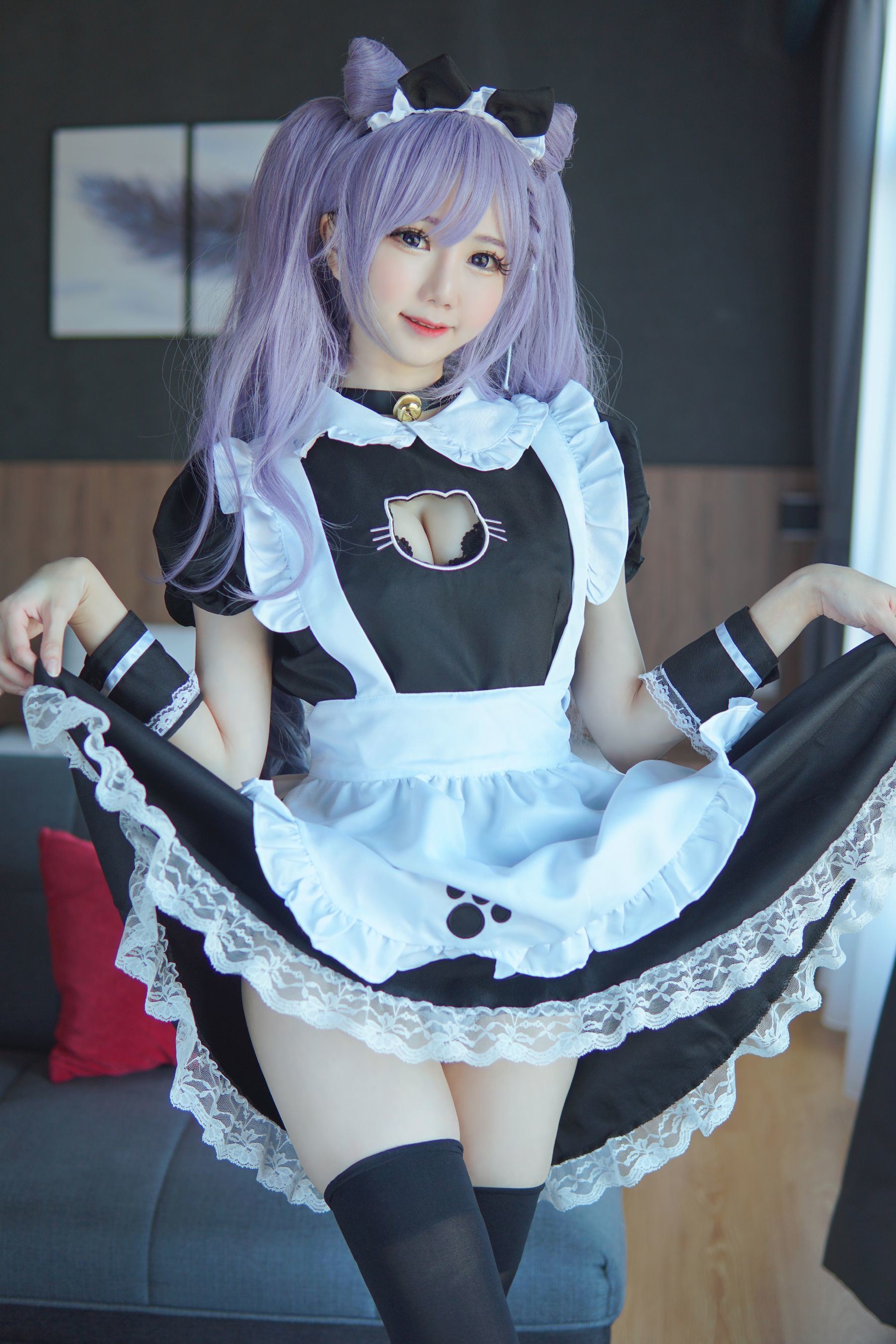 Tập ảnh Cosplay của Ngôi sao mạng] Sally Dorasnow - Keqing Maid