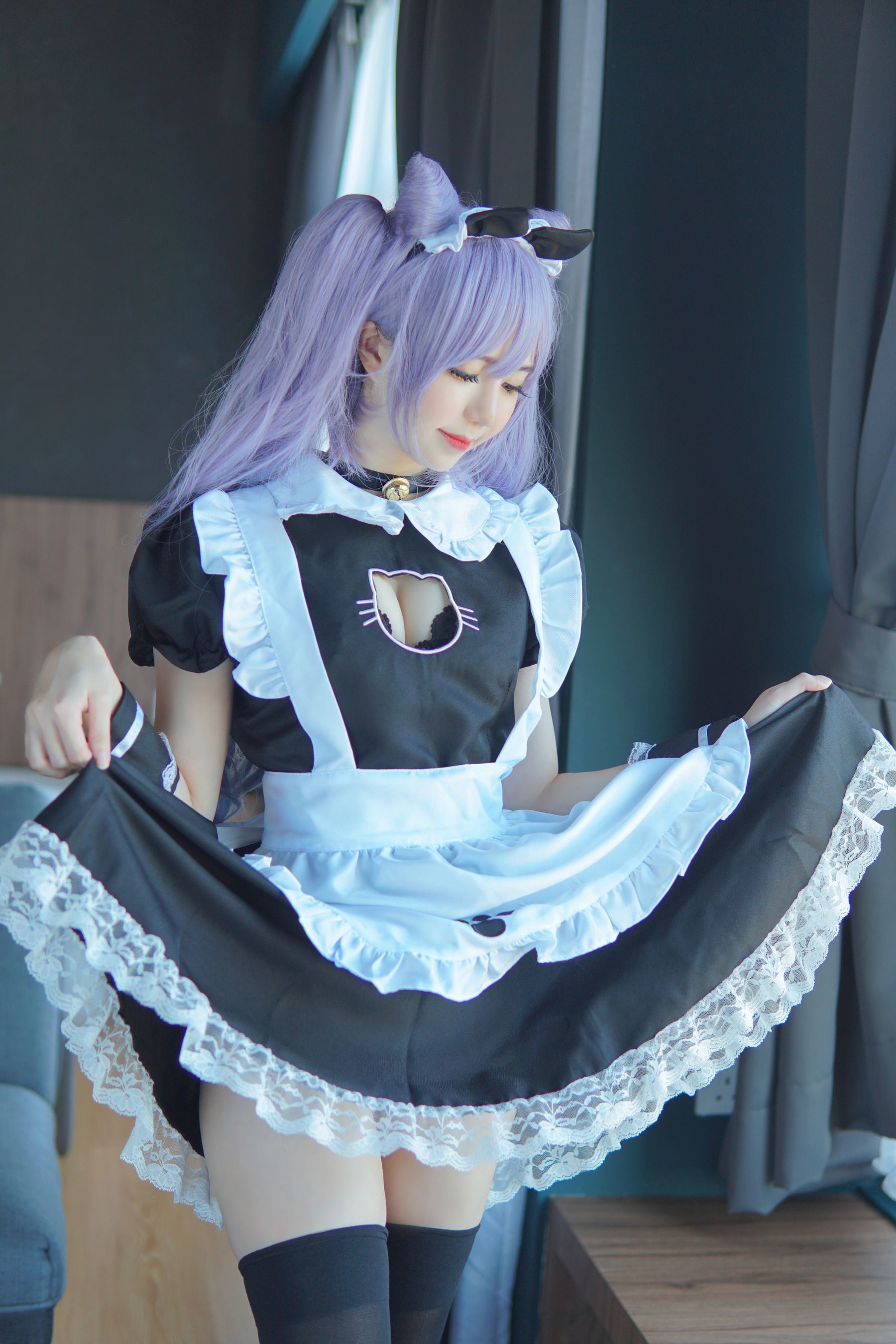 Tập ảnh Cosplay của Ngôi sao mạng] Sally Dorasnow - Keqing Maid