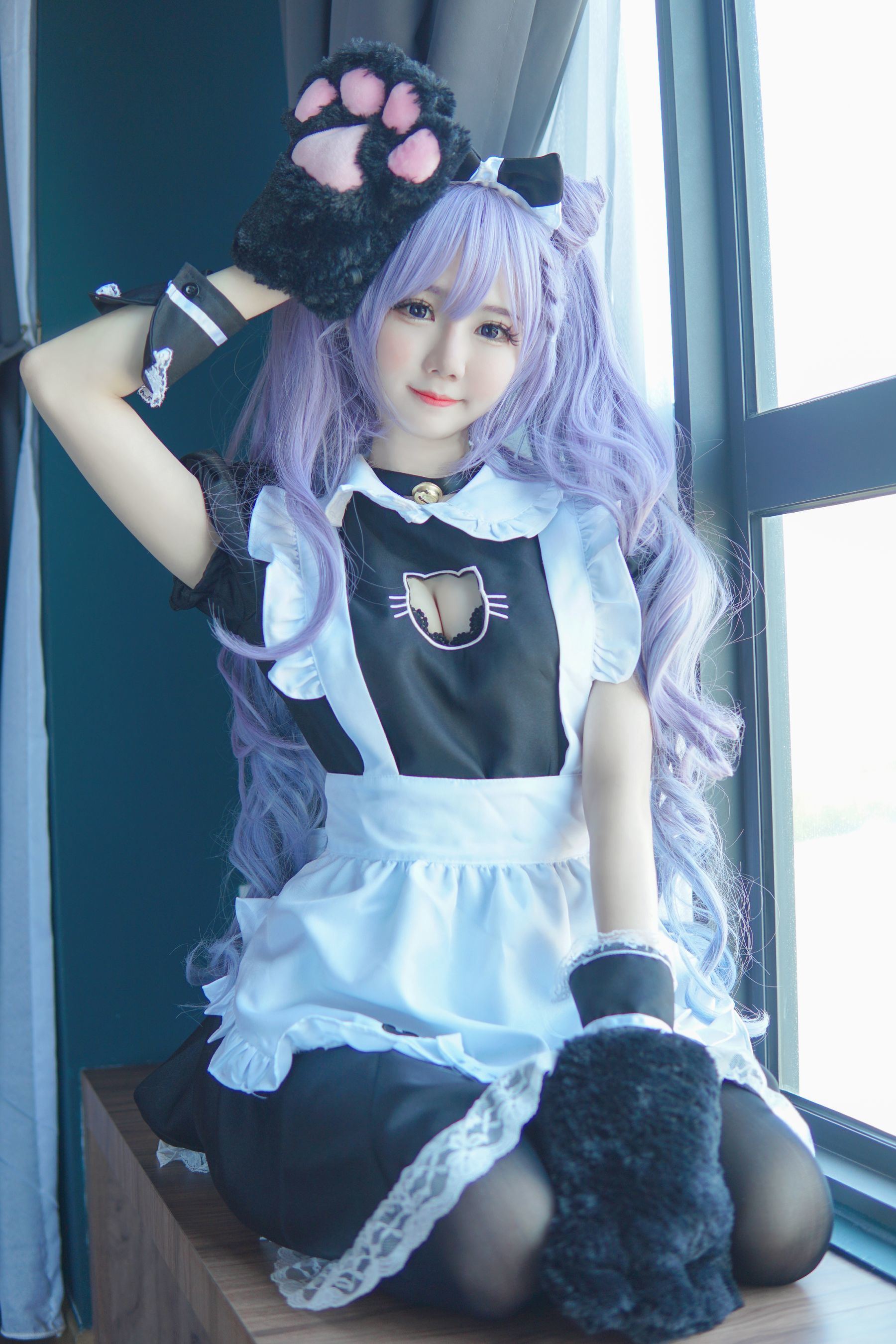 Tập ảnh Cosplay của Ngôi sao mạng] Sally Dorasnow - Keqing Maid