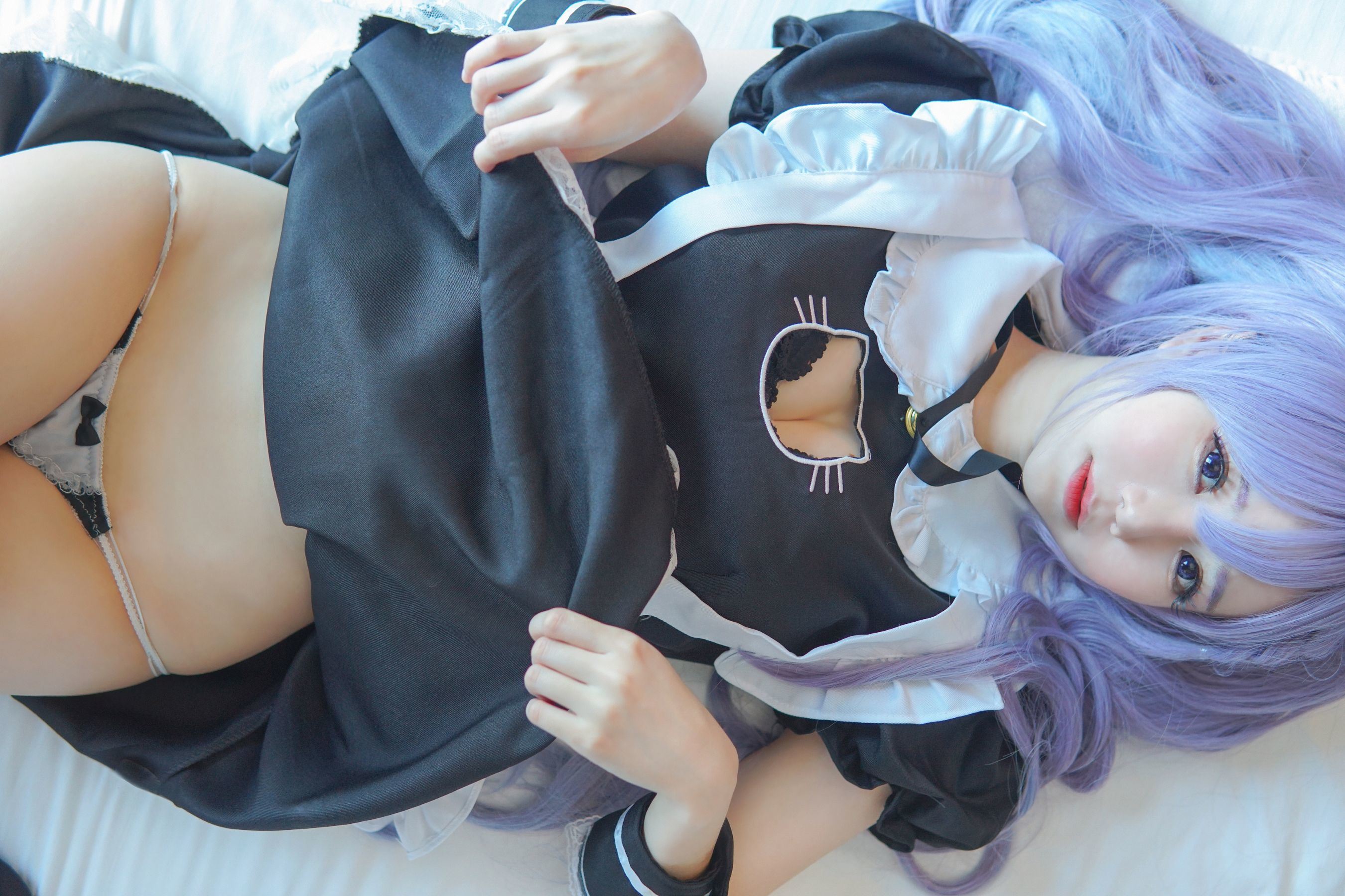 Internet Celebrity Cosplayer Photobook] Sally Dorasnow - Keqing Maid