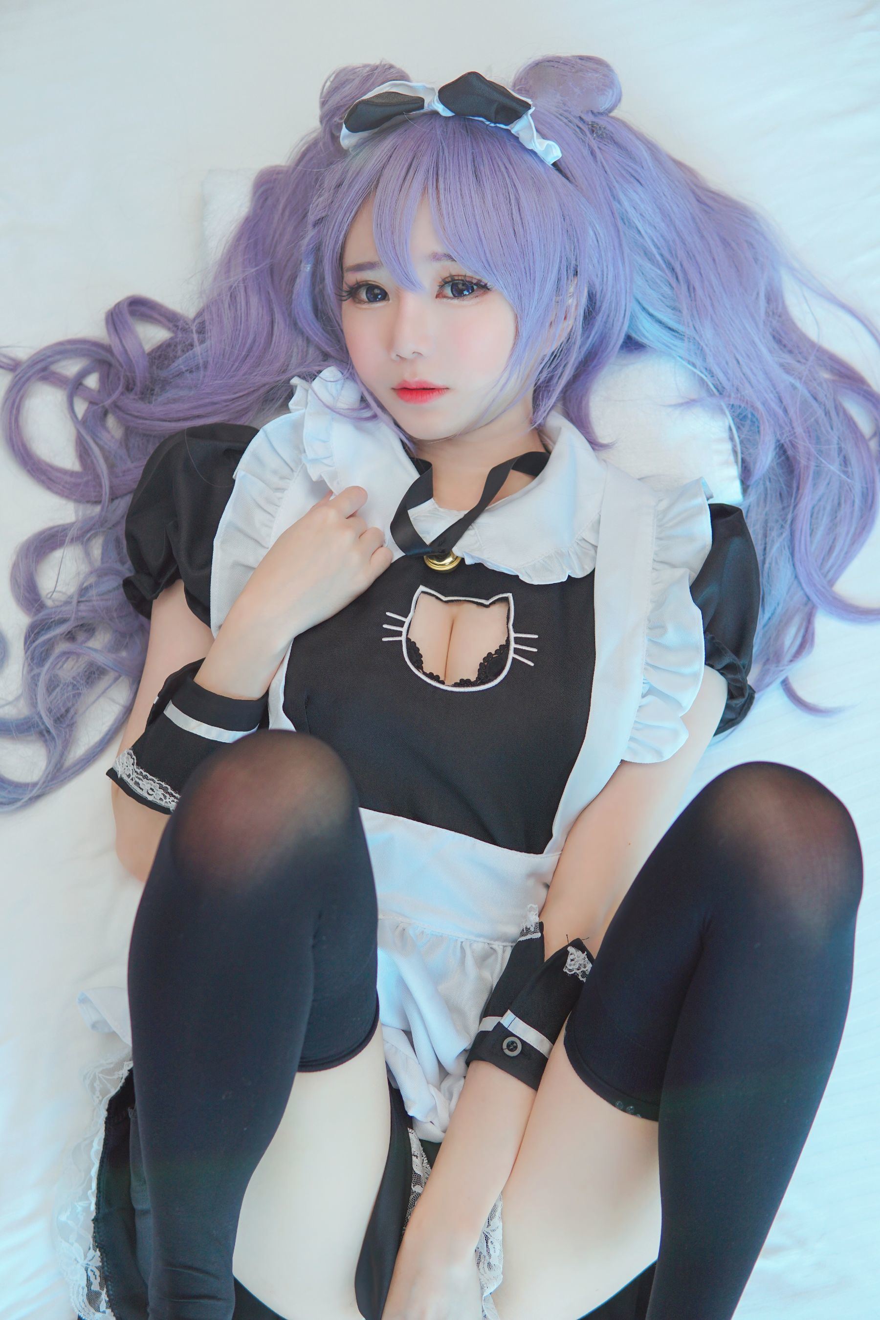 Internet Celebrity Cosplayer Photobook] Sally Dorasnow - Keqing Maid