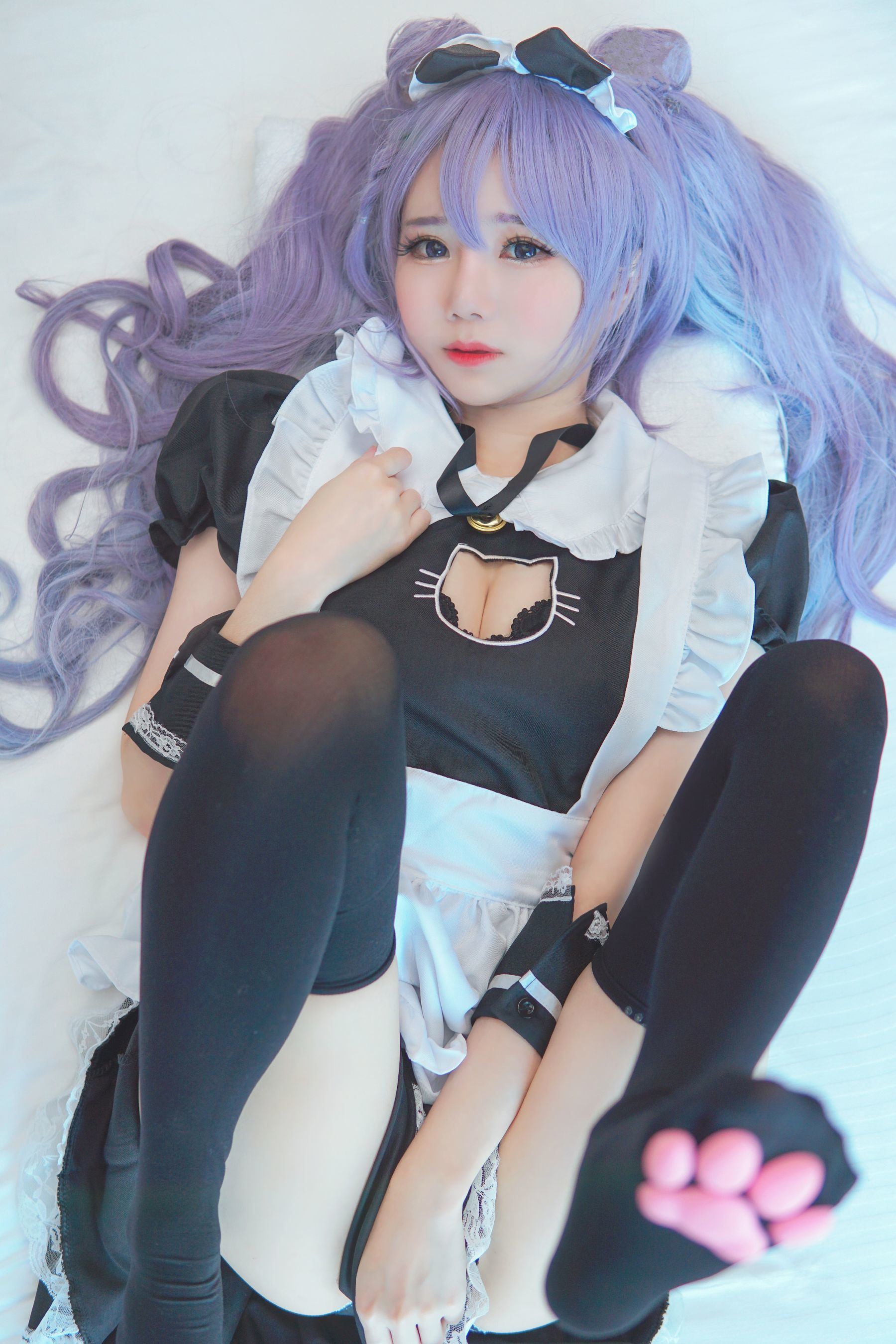 Internet Celebrity Cosplayer Photobook] Sally Dorasnow - Keqing Maid