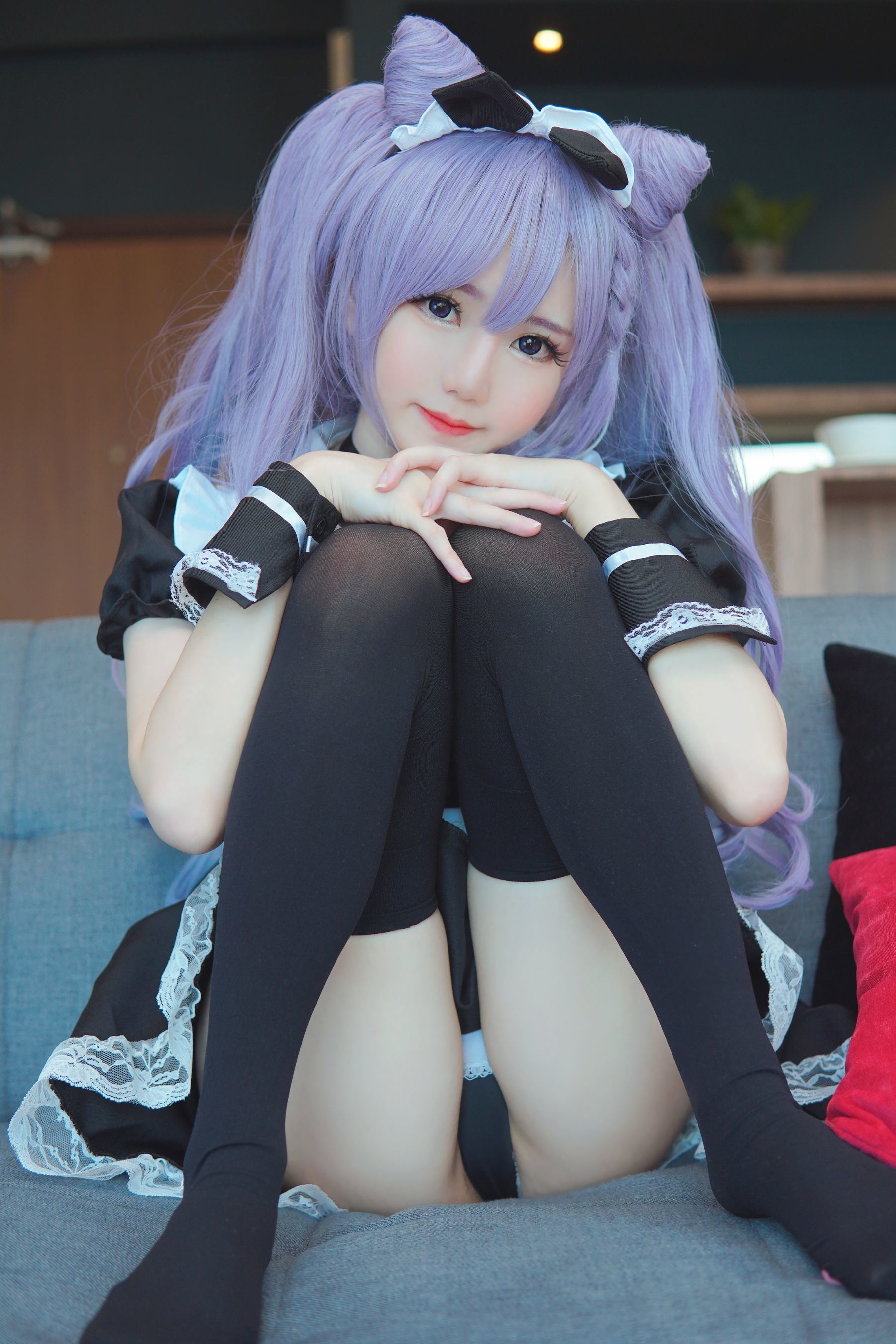 Tập ảnh Cosplay của Ngôi sao mạng] Sally Dorasnow - Keqing Maid