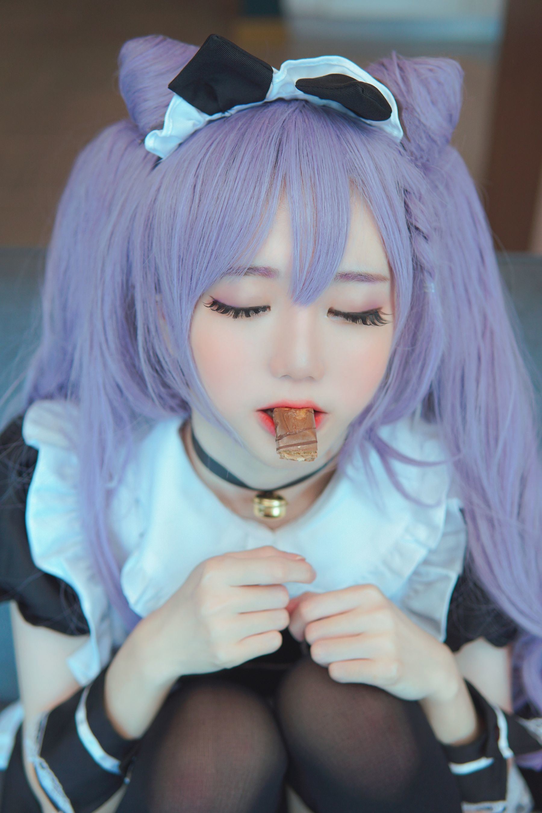 Tập ảnh Cosplay của Ngôi sao mạng] Sally Dorasnow - Keqing Maid