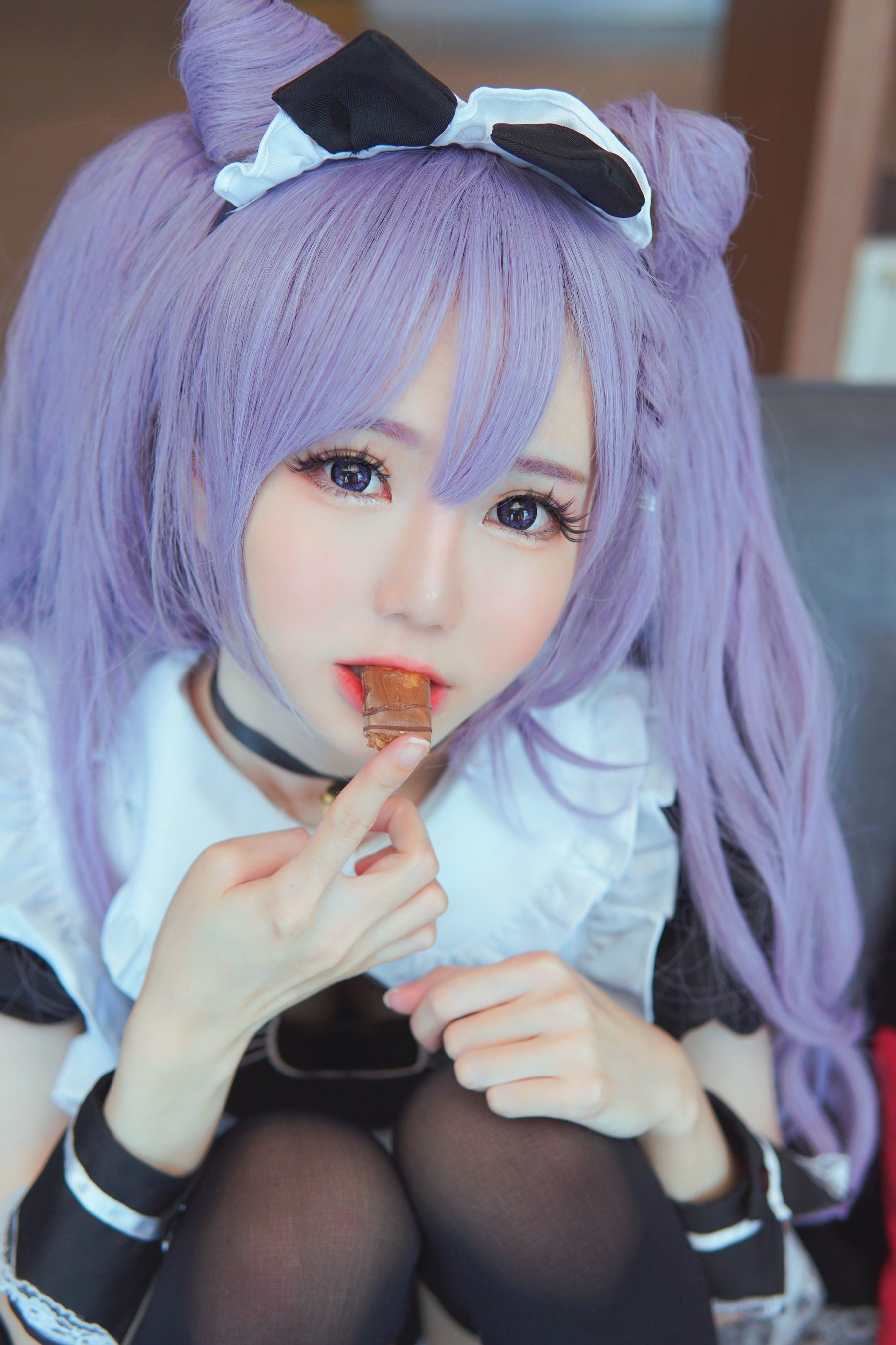 Tập ảnh Cosplay của Ngôi sao mạng] Sally Dorasnow - Keqing Maid