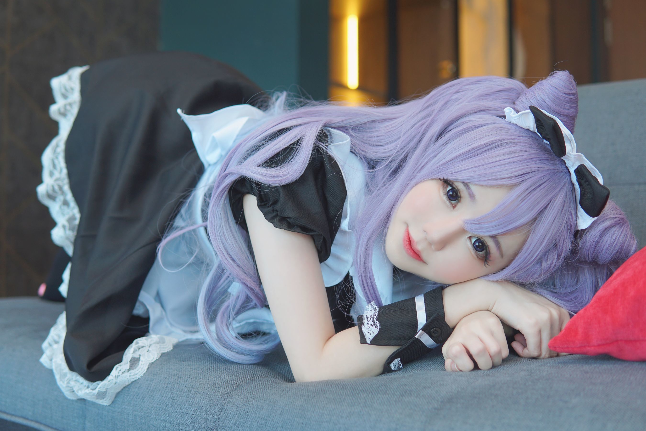 Tập ảnh Cosplay của Ngôi sao mạng] Sally Dorasnow - Keqing Maid