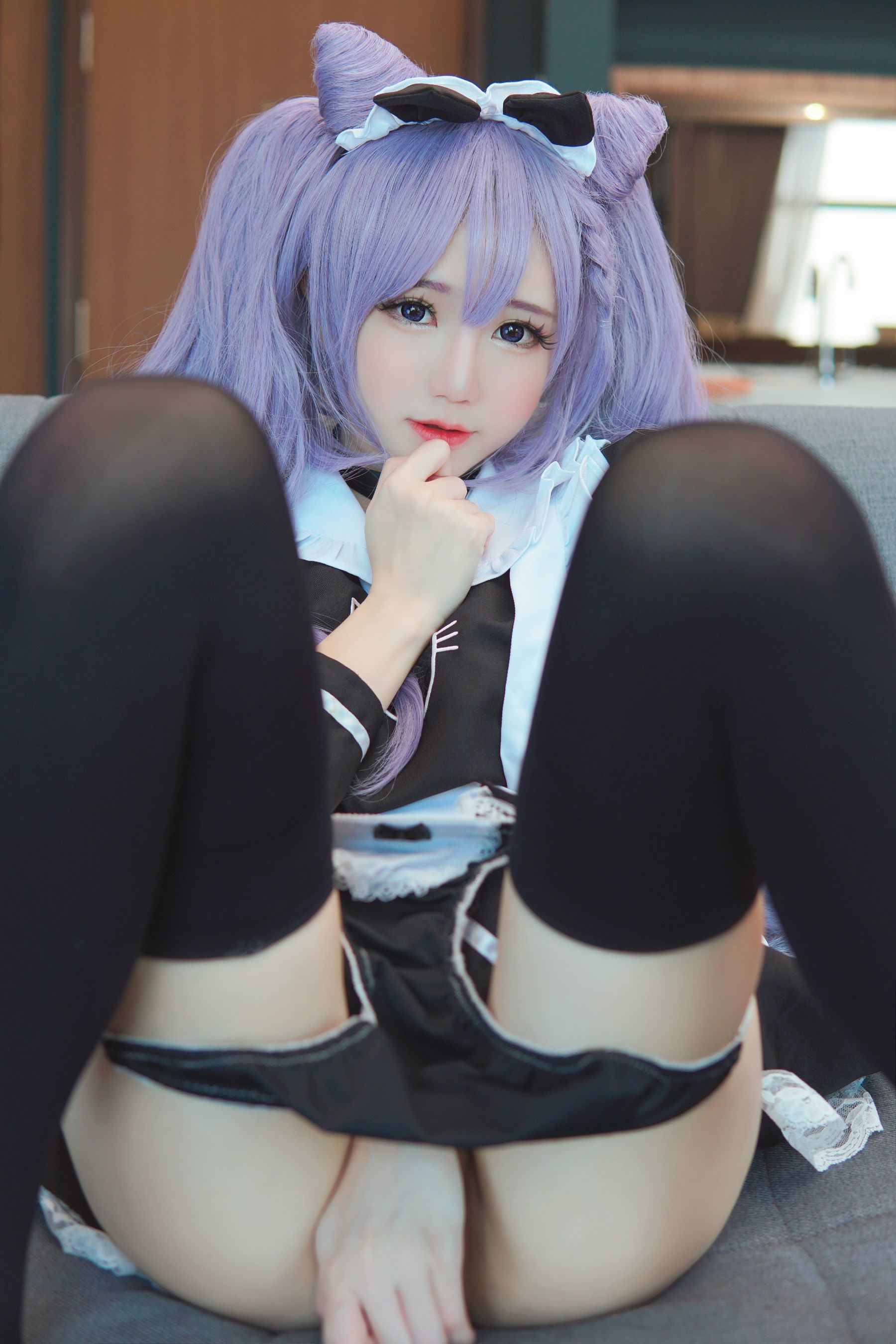 Tập ảnh Cosplay của Ngôi sao mạng] Sally Dorasnow - Keqing Maid