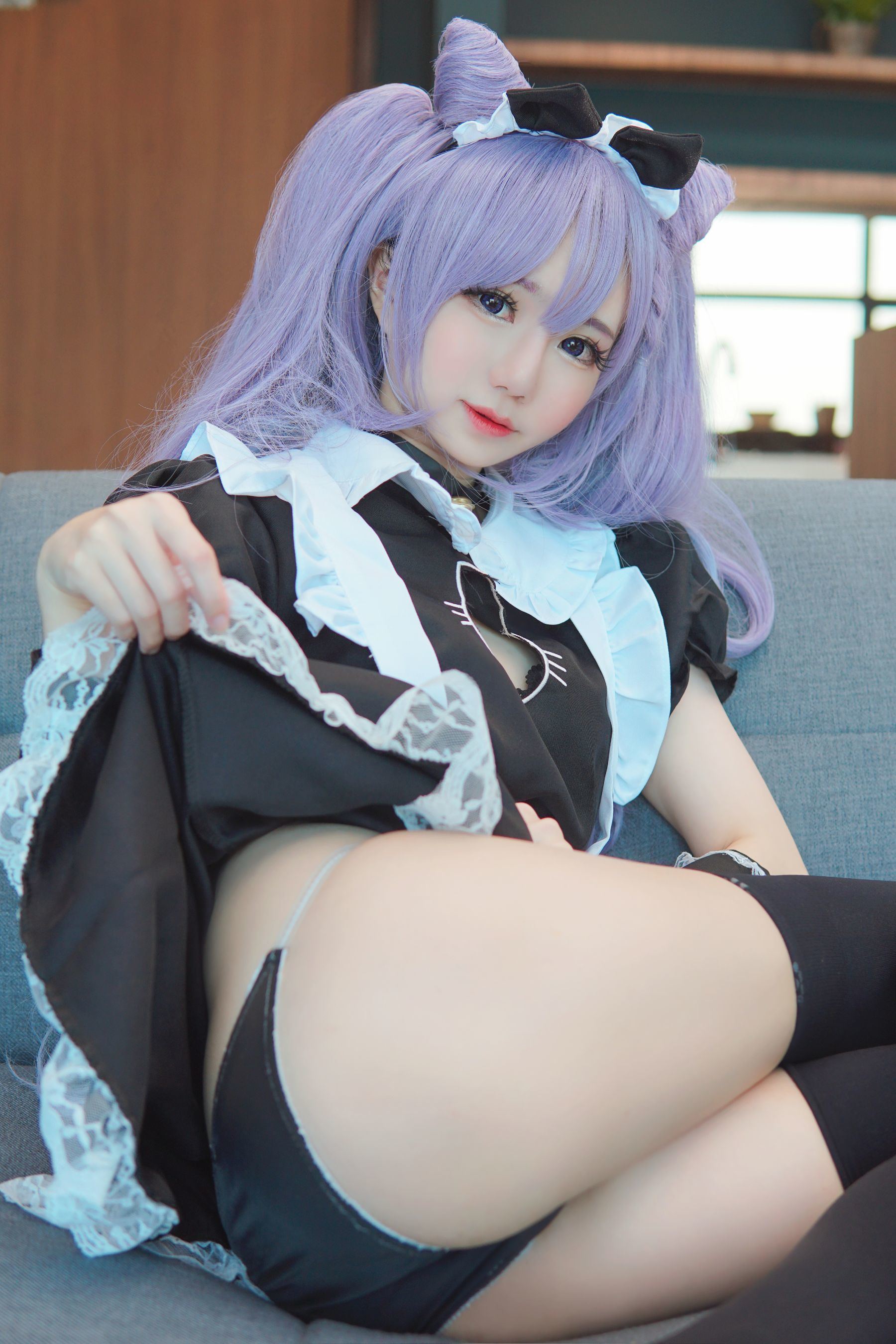 Tập ảnh Cosplay của Ngôi sao mạng] Sally Dorasnow - Keqing Maid