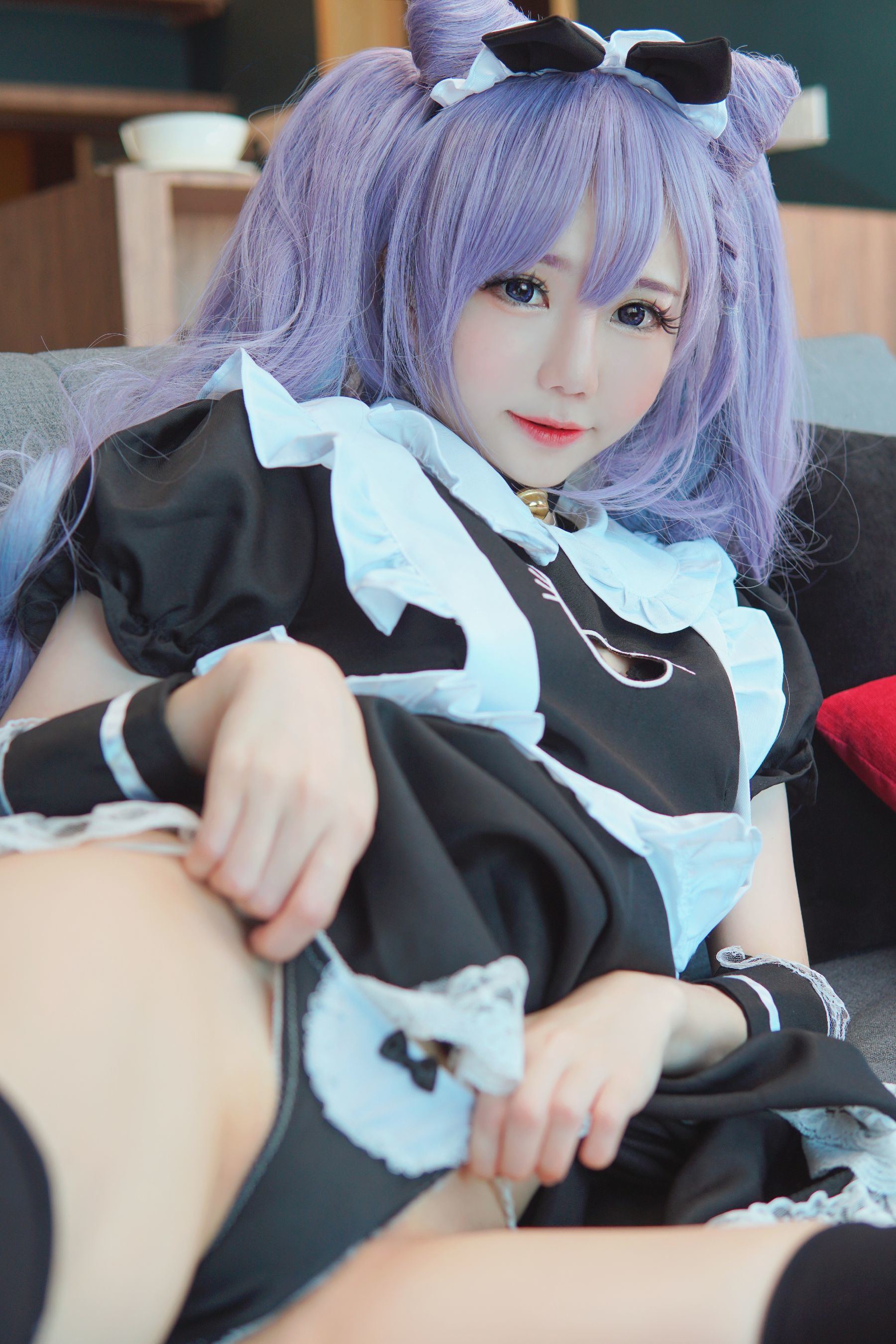 Tập ảnh Cosplay của Ngôi sao mạng] Sally Dorasnow - Keqing Maid
