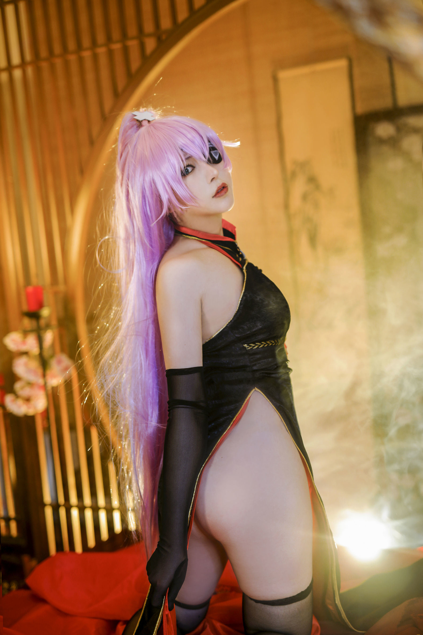 Ảnh chụp Coser Ngôi sao mạng] Xiao Rong Zi Gu Gu Gu - Scharnhorst Áo cờ