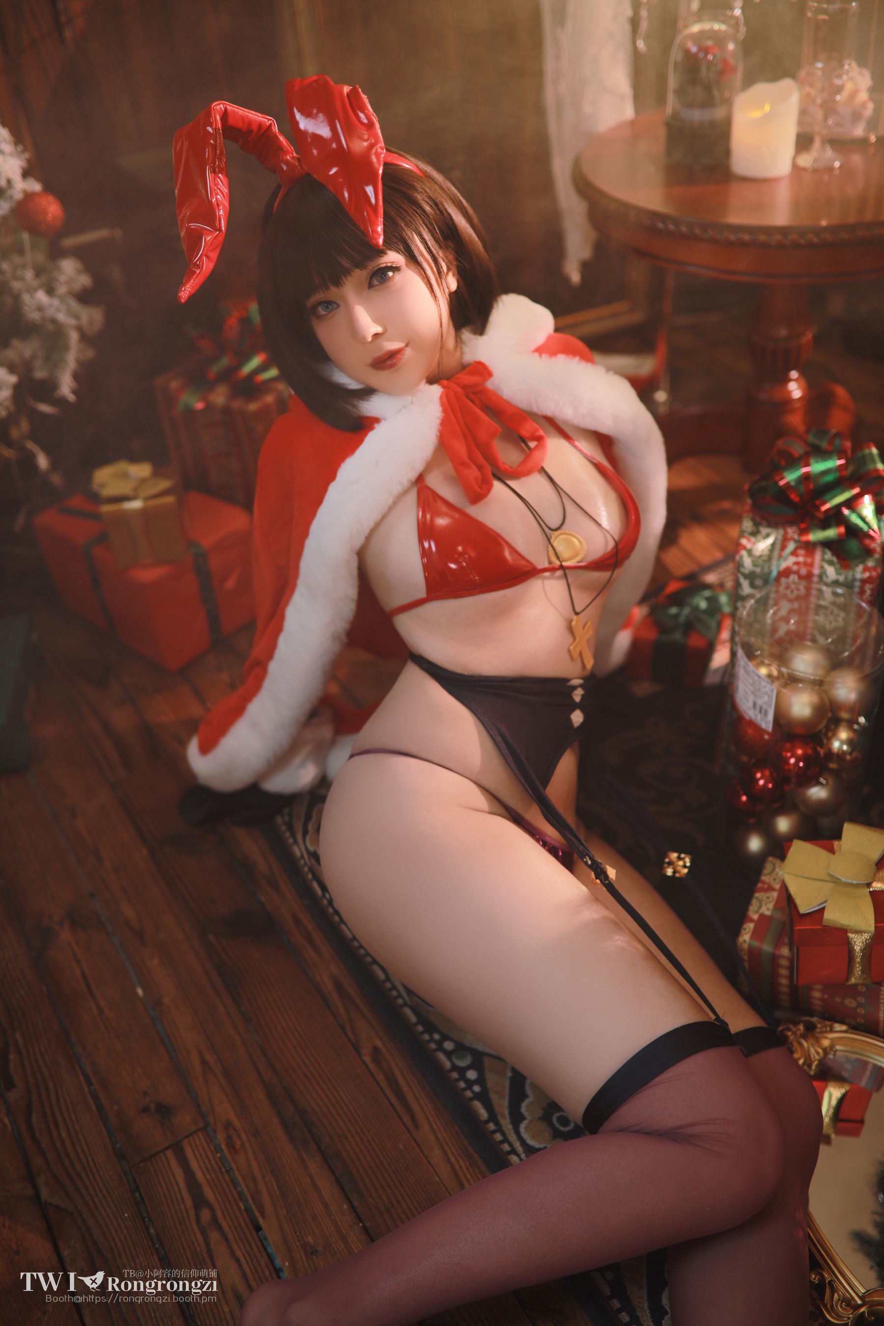 Internet Celebrity Coser Photobook] Xiao Rong Zi Gu Gu Gu - Mo Tarou Bunny Girl