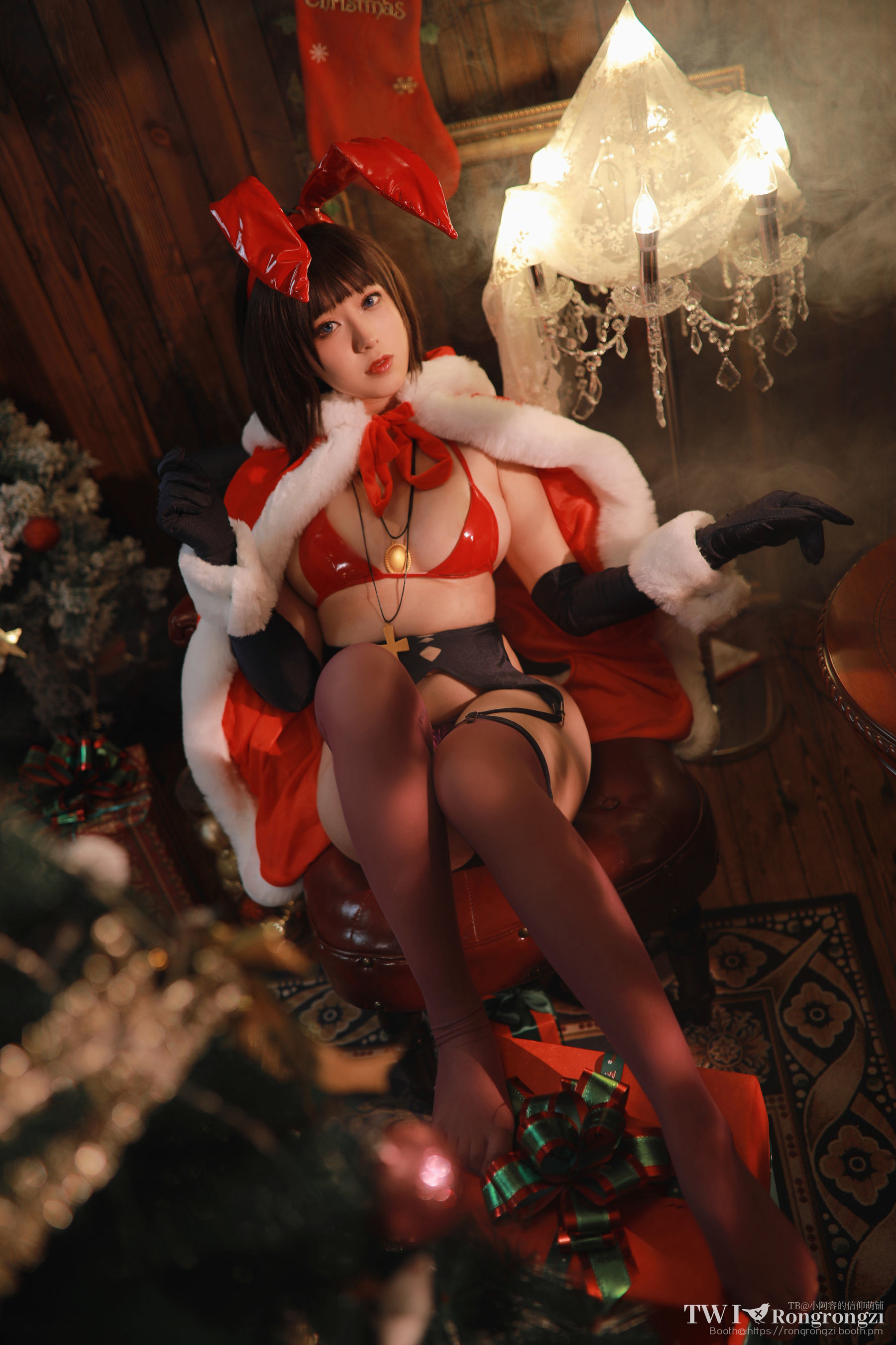 Internet Celebrity Coser Photobook] Xiao Rong Zi Gu Gu Gu - Mo Tarou Bunny Girl