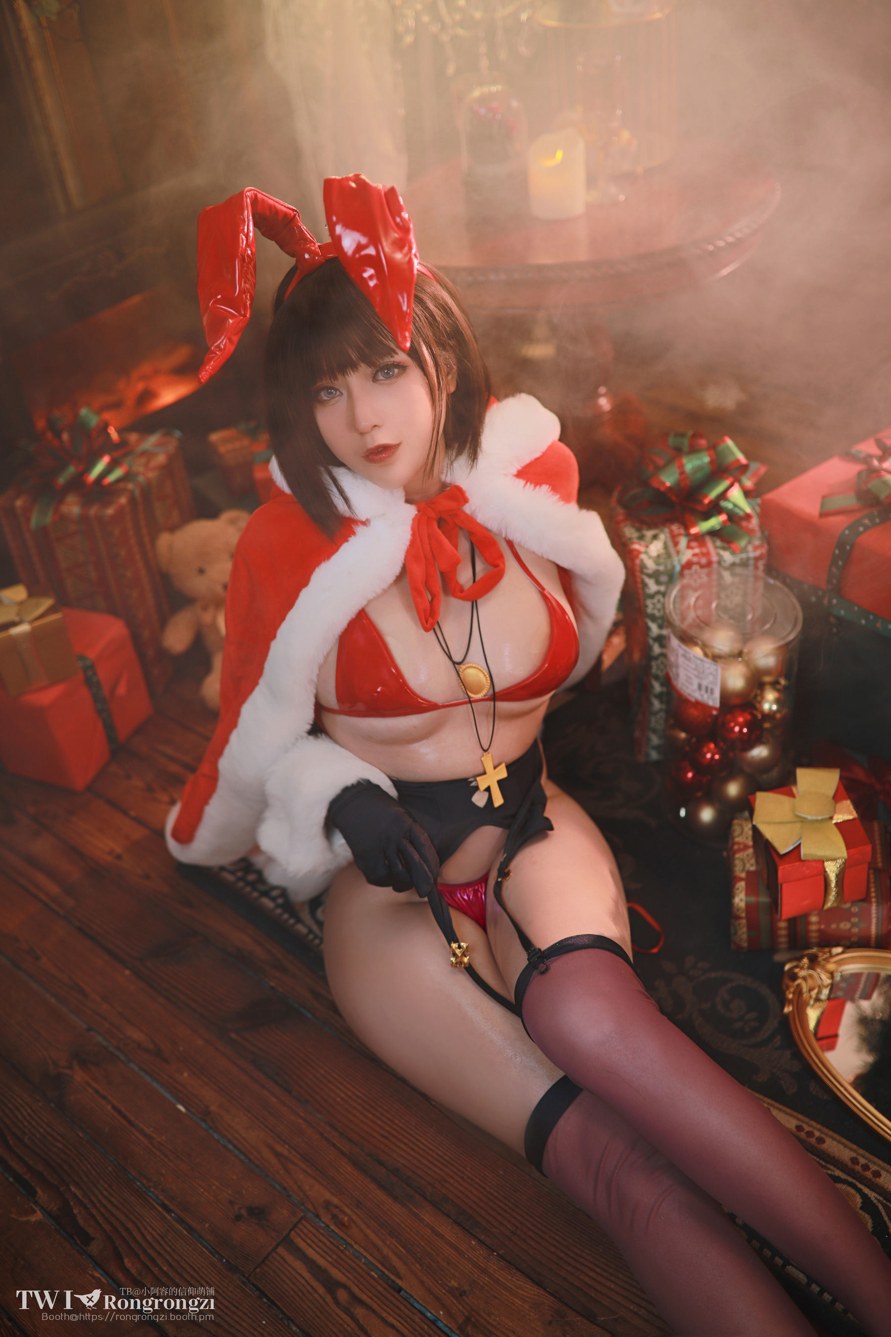 Internet Celebrity Coser Photobook] Xiao Rong Zi Gu Gu Gu - Mo Tarou Bunny Girl