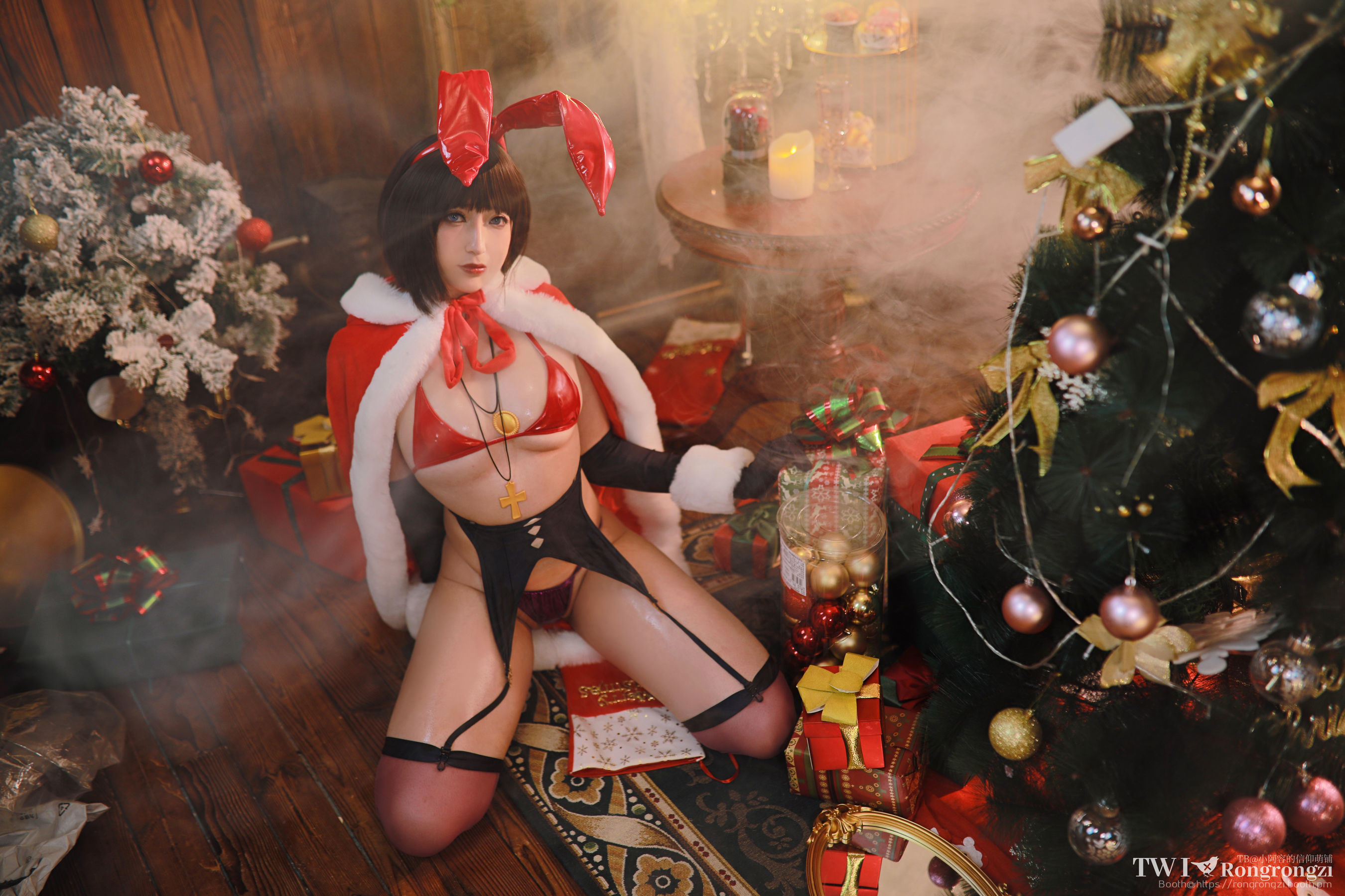 Internet Celebrity Coser Photobook] Xiao Rong Zi Gu Gu Gu - Mo Tarou Bunny Girl