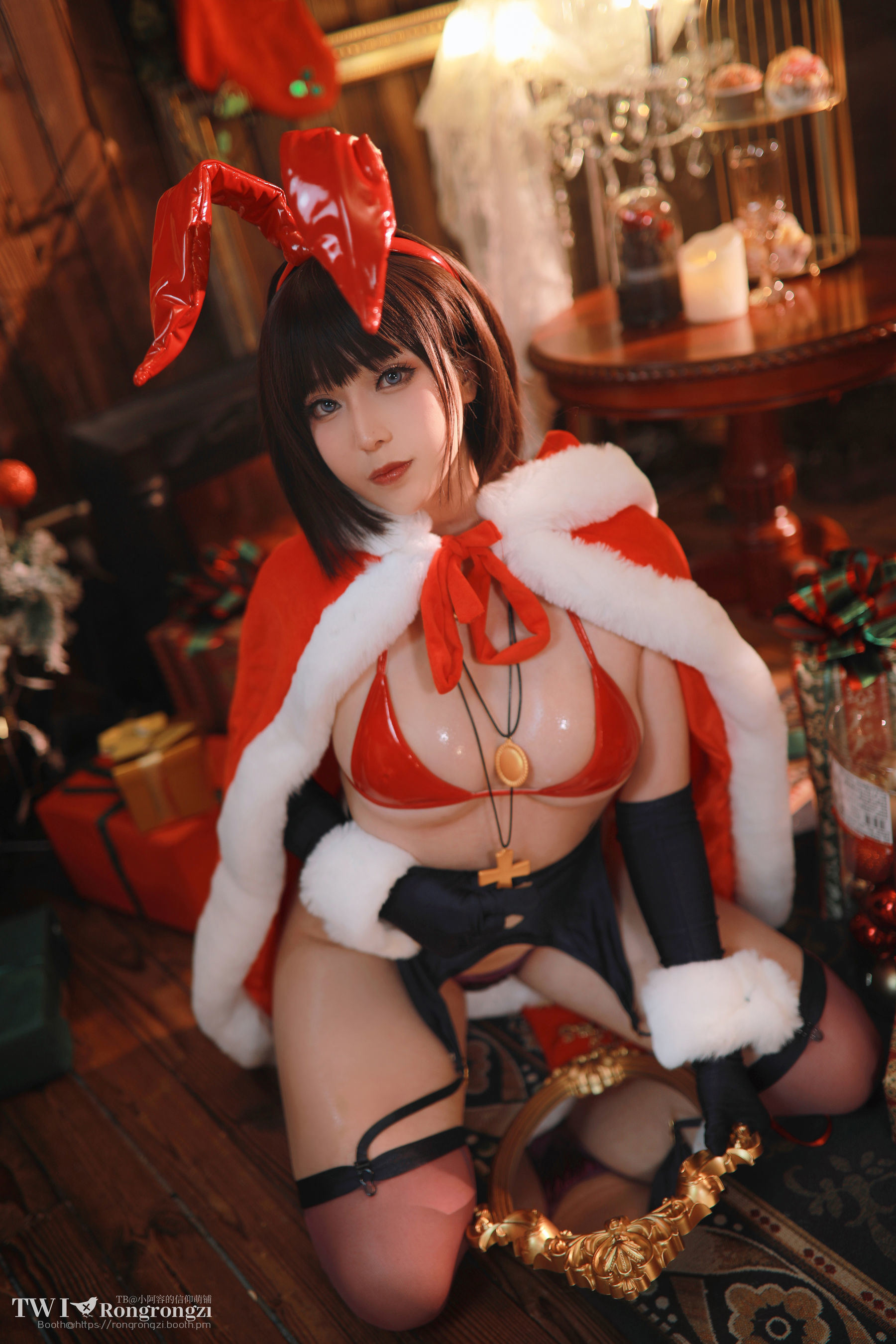 Internet Celebrity Coser Photobook] Xiao Rong Zi Gu Gu Gu - Mo Tarou Bunny Girl