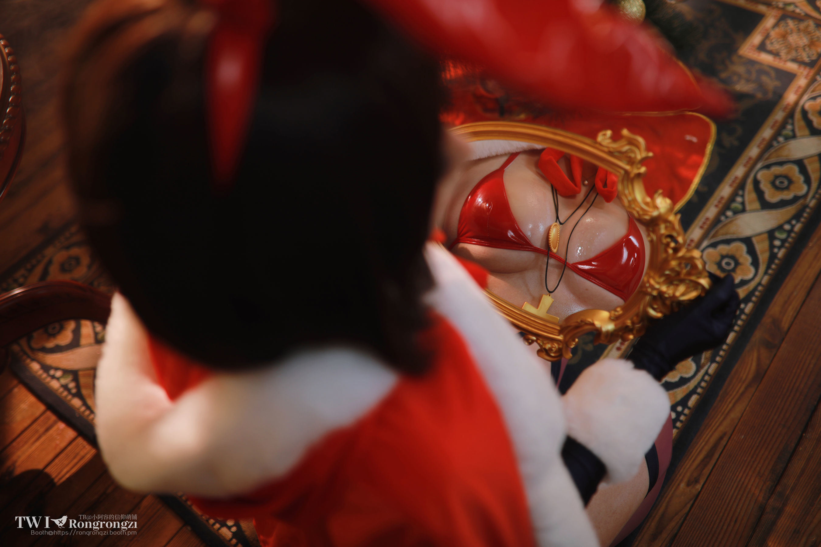 Internet Celebrity Coser Photobook] Xiao Rong Zi Gu Gu Gu - Mo Tarou Bunny Girl