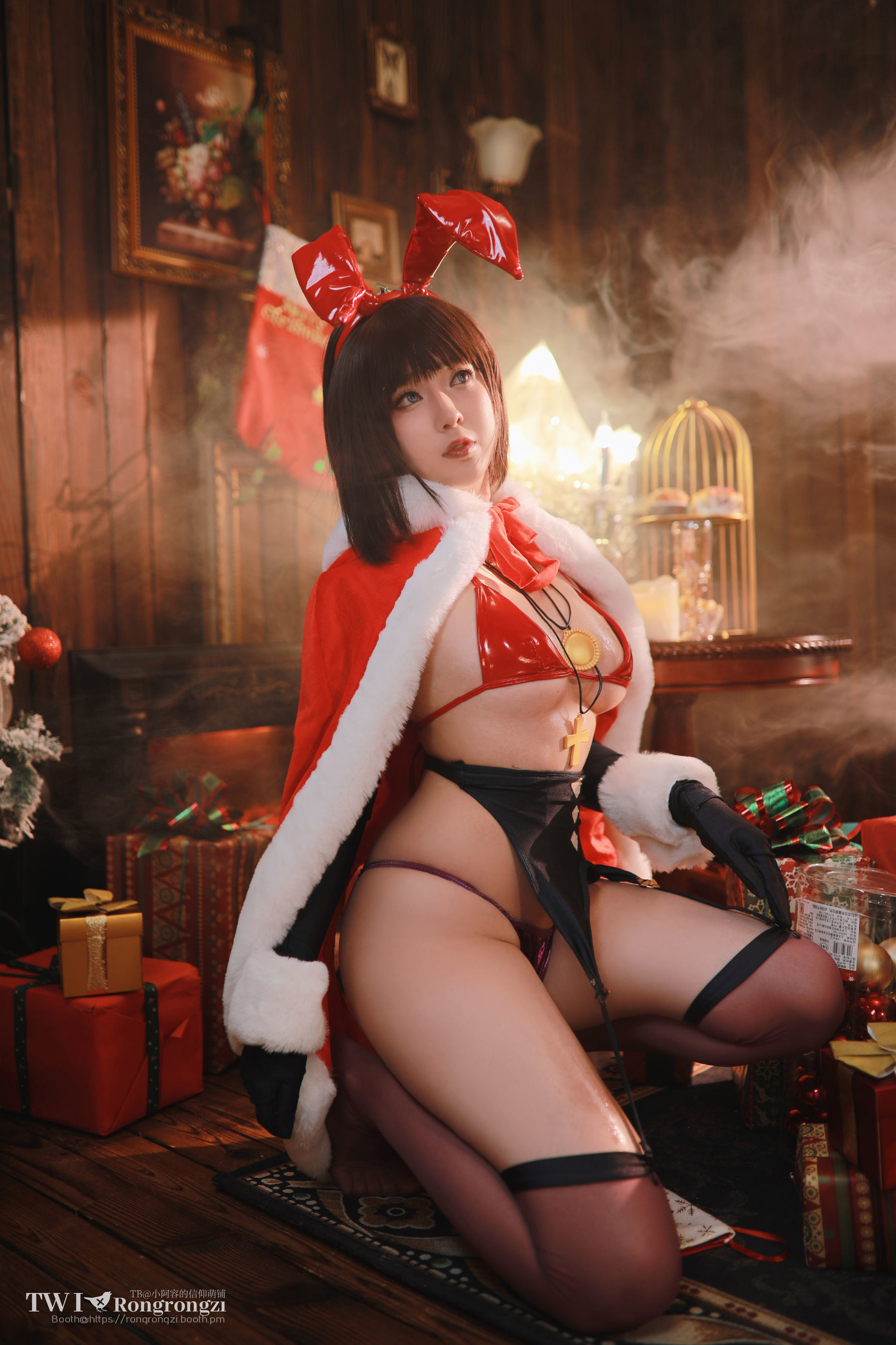 Internet Celebrity Coser Photobook] Xiao Rong Zi Gu Gu Gu - Mo Tarou Bunny Girl