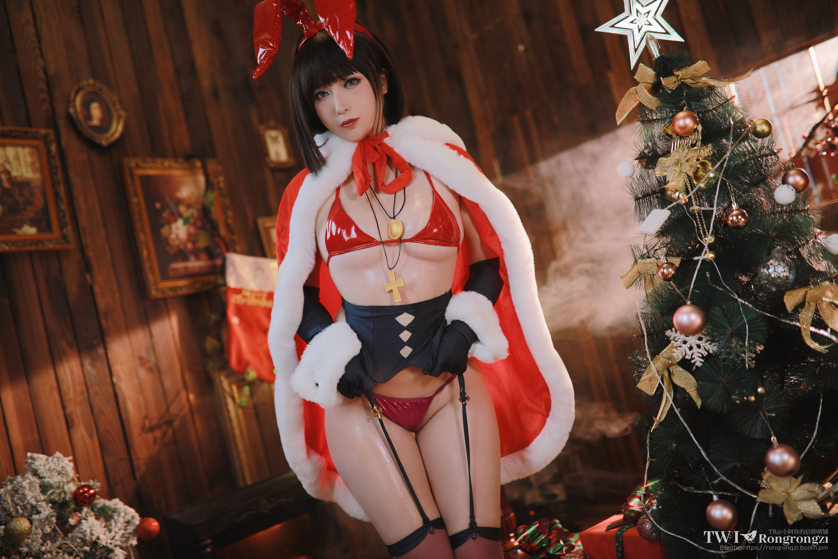 Internet Celebrity Coser Photobook] Xiao Rong Zi Gu Gu Gu - Mo Tarou Bunny Girl