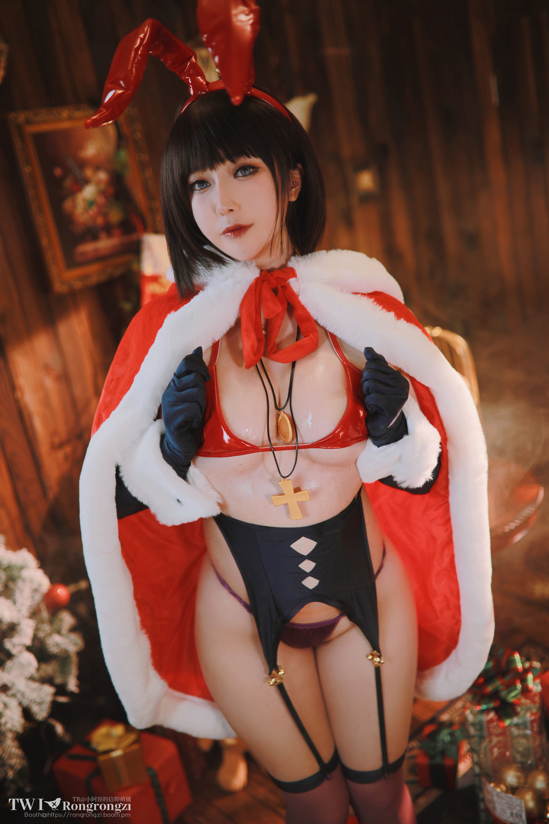 Internet Celebrity Coser Photobook] Xiao Rong Zi Gu Gu Gu - Mo Tarou Bunny Girl