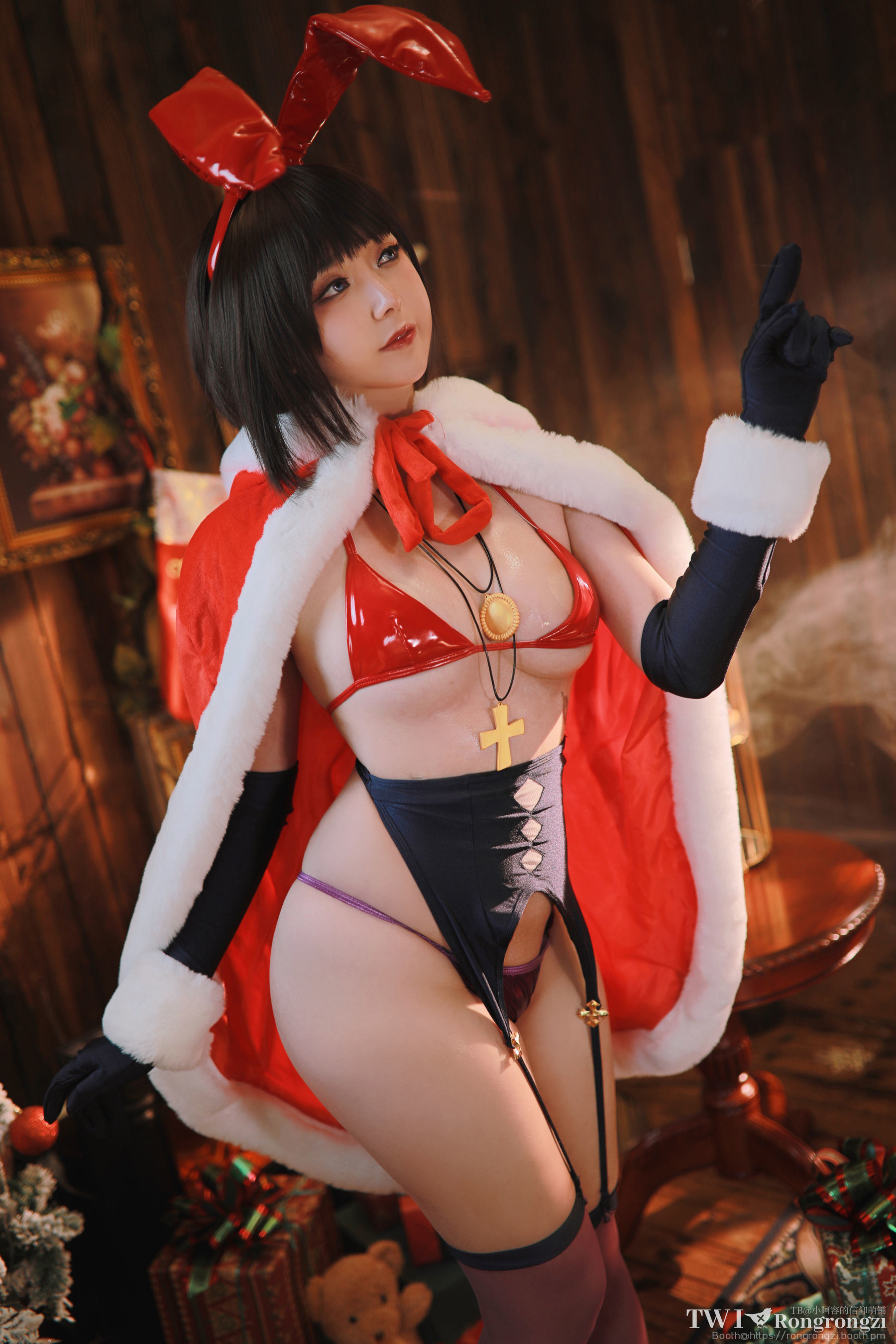 Internet Celebrity Coser Photobook] Xiao Rong Zi Gu Gu Gu - Mo Tarou Bunny Girl