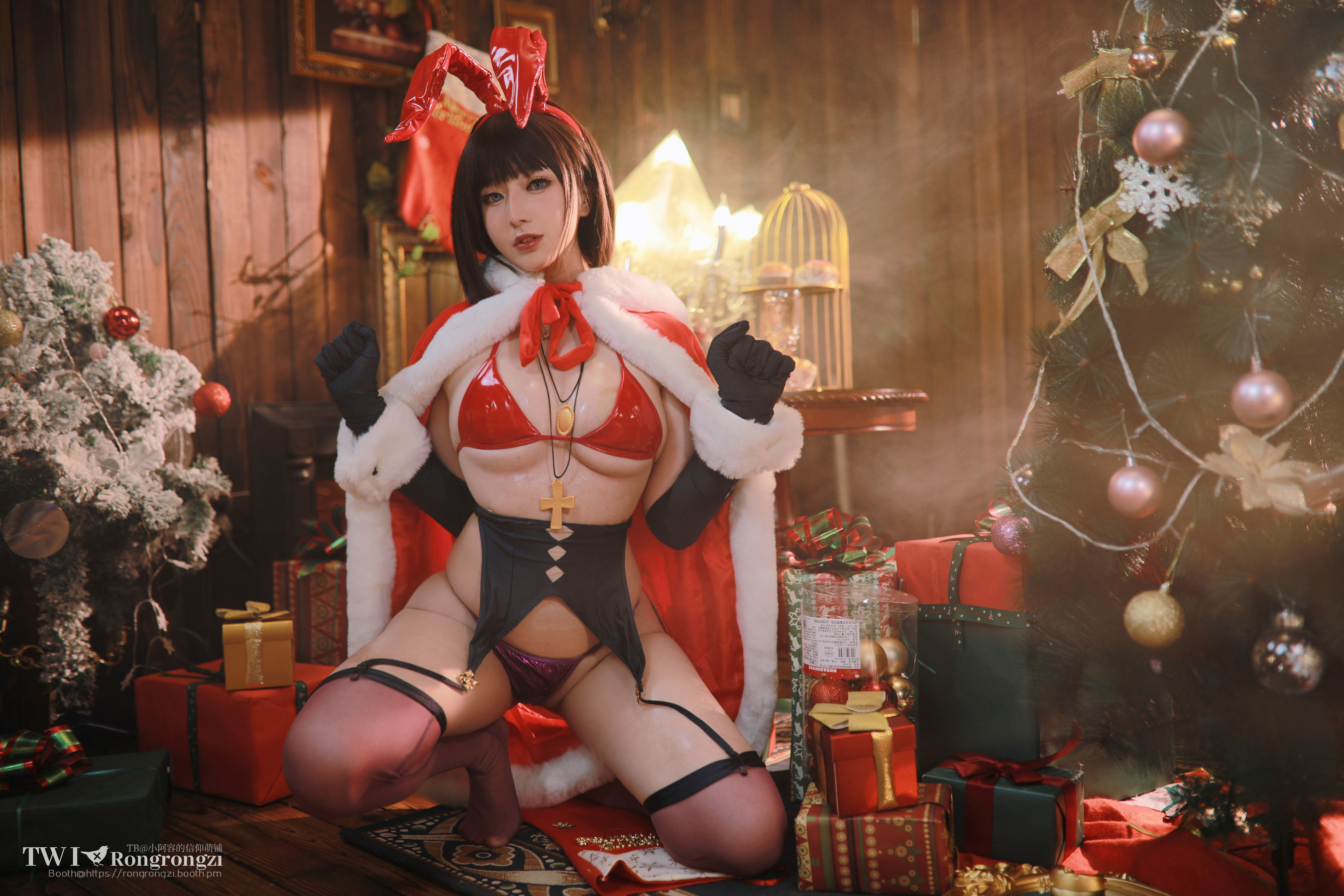 Internet Celebrity Coser Photobook] Xiao Rong Zi Gu Gu Gu - Mo Tarou Bunny Girl